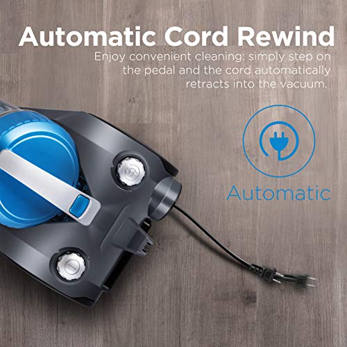 Aspirateur sans sac Eureka WhirlWind 2025. Léger, idéal pour les tapis et les sols durs.