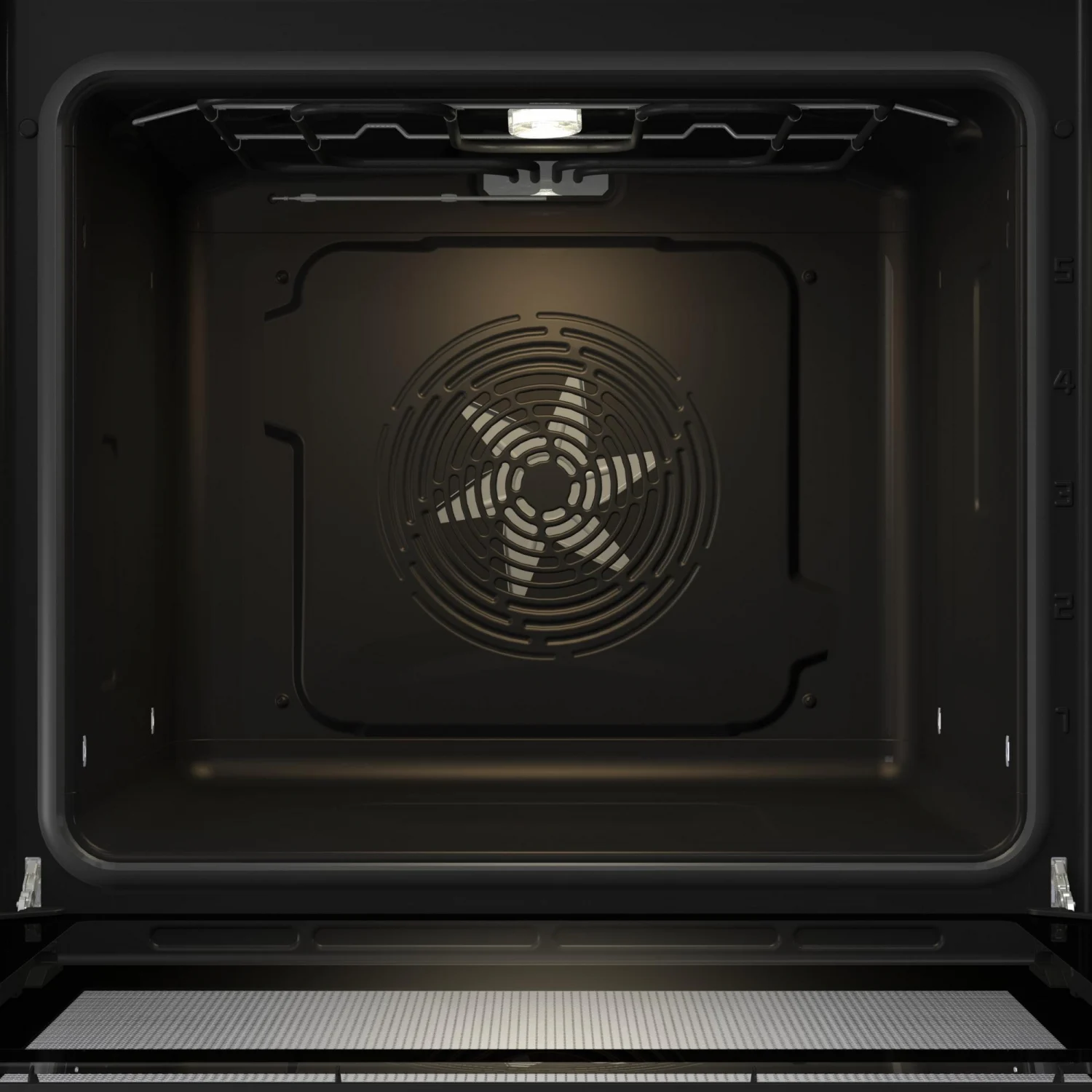 Hisense BI62216AX Multifunktionsbackofen, 2,5 kW, 77 l, Klapptür, 11 Kochfunktionen, Energieeffizienzklasse A – Edelstahl