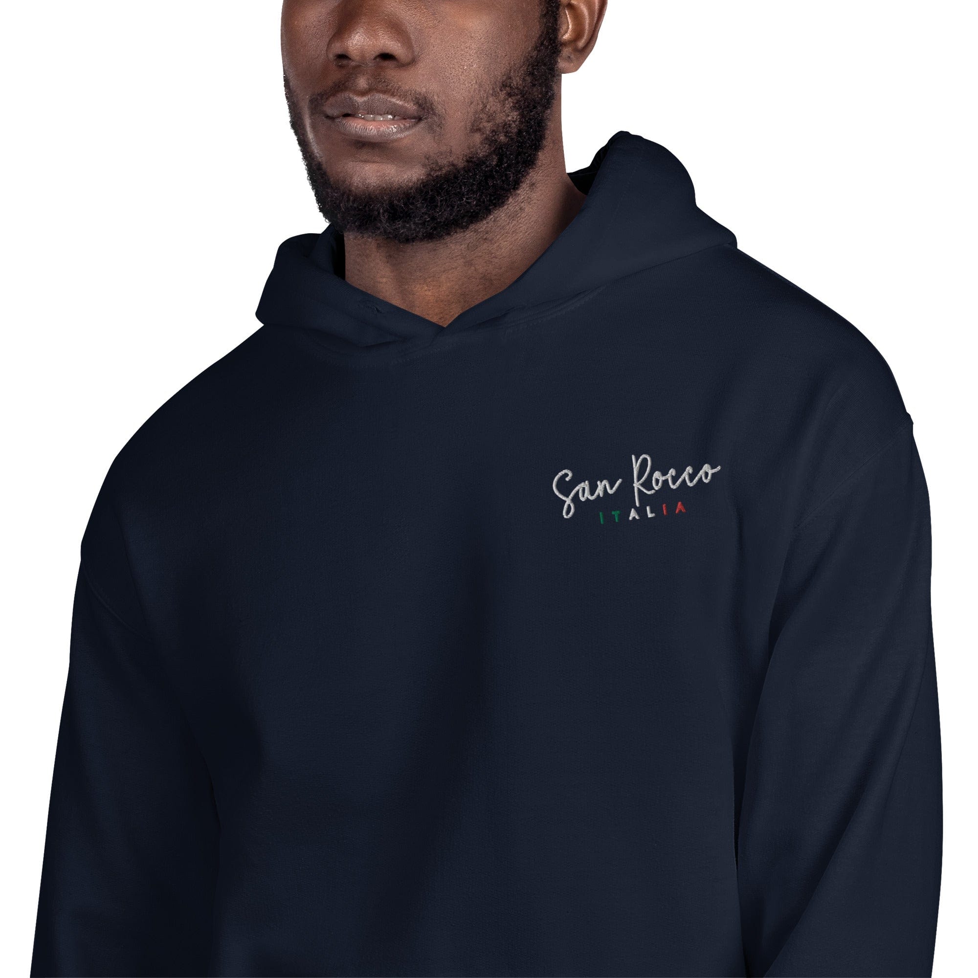 San Rocco Italia Embroidered Logo Unisex Hoodie