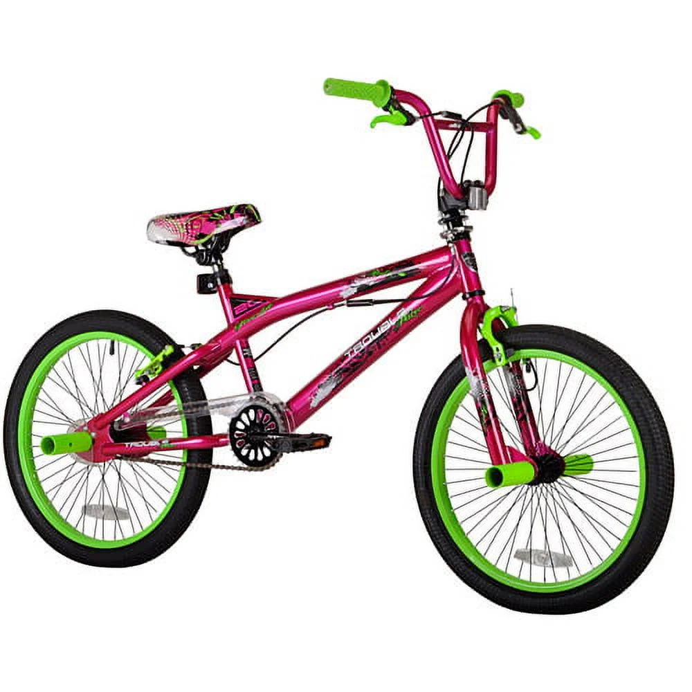 Kent Trouble 20-tommer BMX til piger. Pink.
