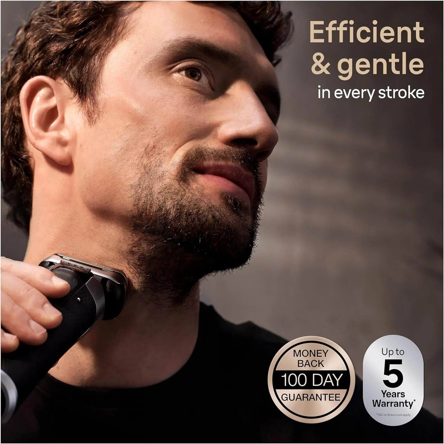 2025 Braun Series 9 Pro+ barbermaskine 9477cc – Våd- og tørbarbering med 5-i-1 SmartCare Center og PowerCase. Sølv