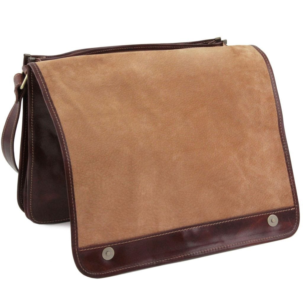TL Messenger double - Crossbody leather bag | TL90475