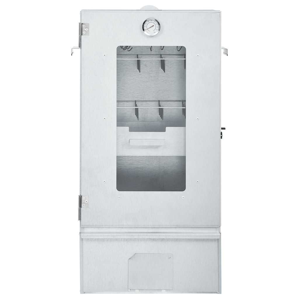 Four fumoir pour barbecue Vidaxl avec générateur de fumée froide en acier galvanisé