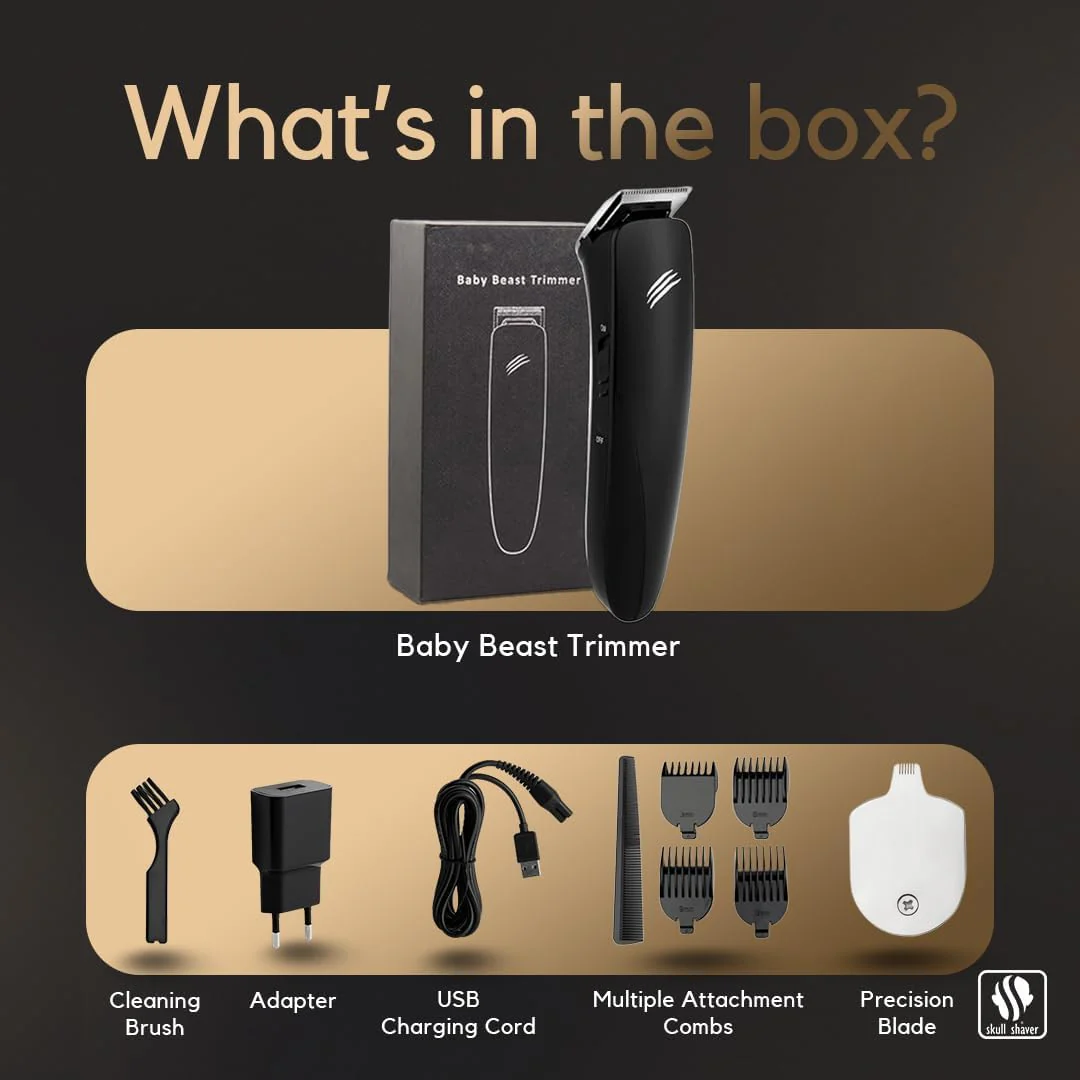 2025 Pitbull Gold PRO – Elektrisk barbermaskine til hoved og ansigt