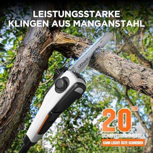 2025 Litheli U20 20V Akku-Teleskopkettensäge (ohne Akku)
