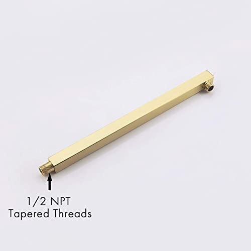 KES Schwarze Duscharmatur mit Duschventil und Regenduschkopf