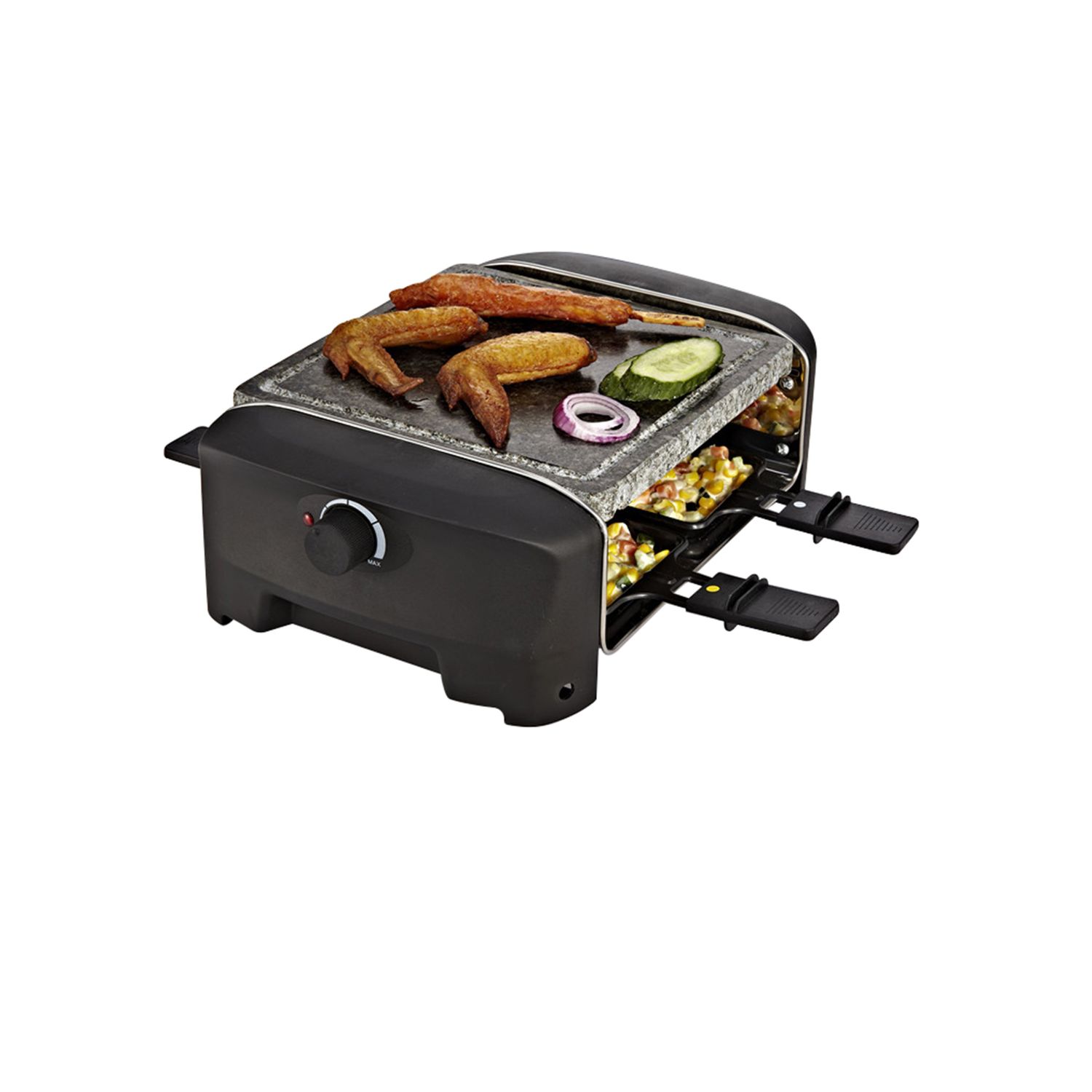 Princess 162810 Raclette 4 Steingrill Party
