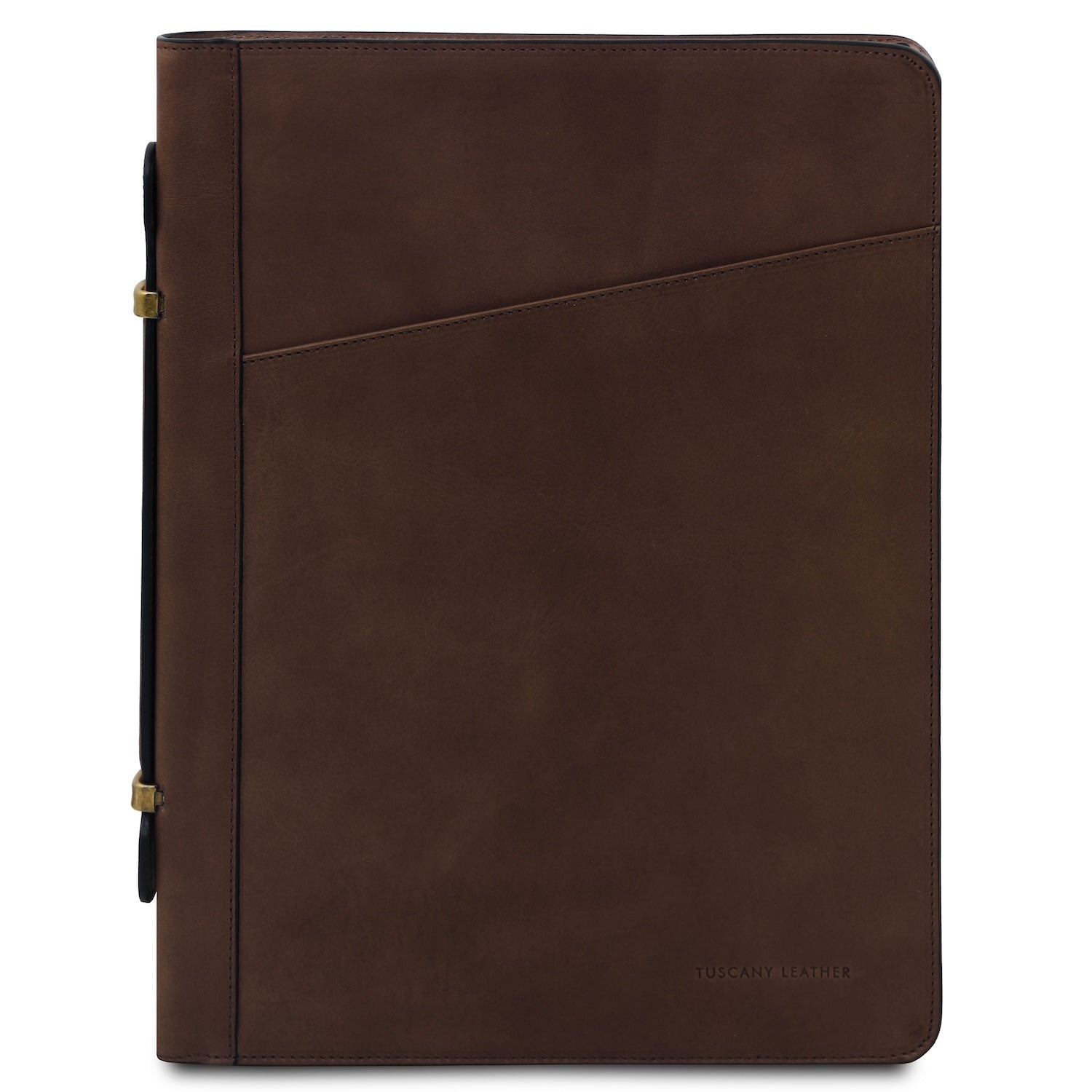Costantino - Leather document case with handle | TL142545