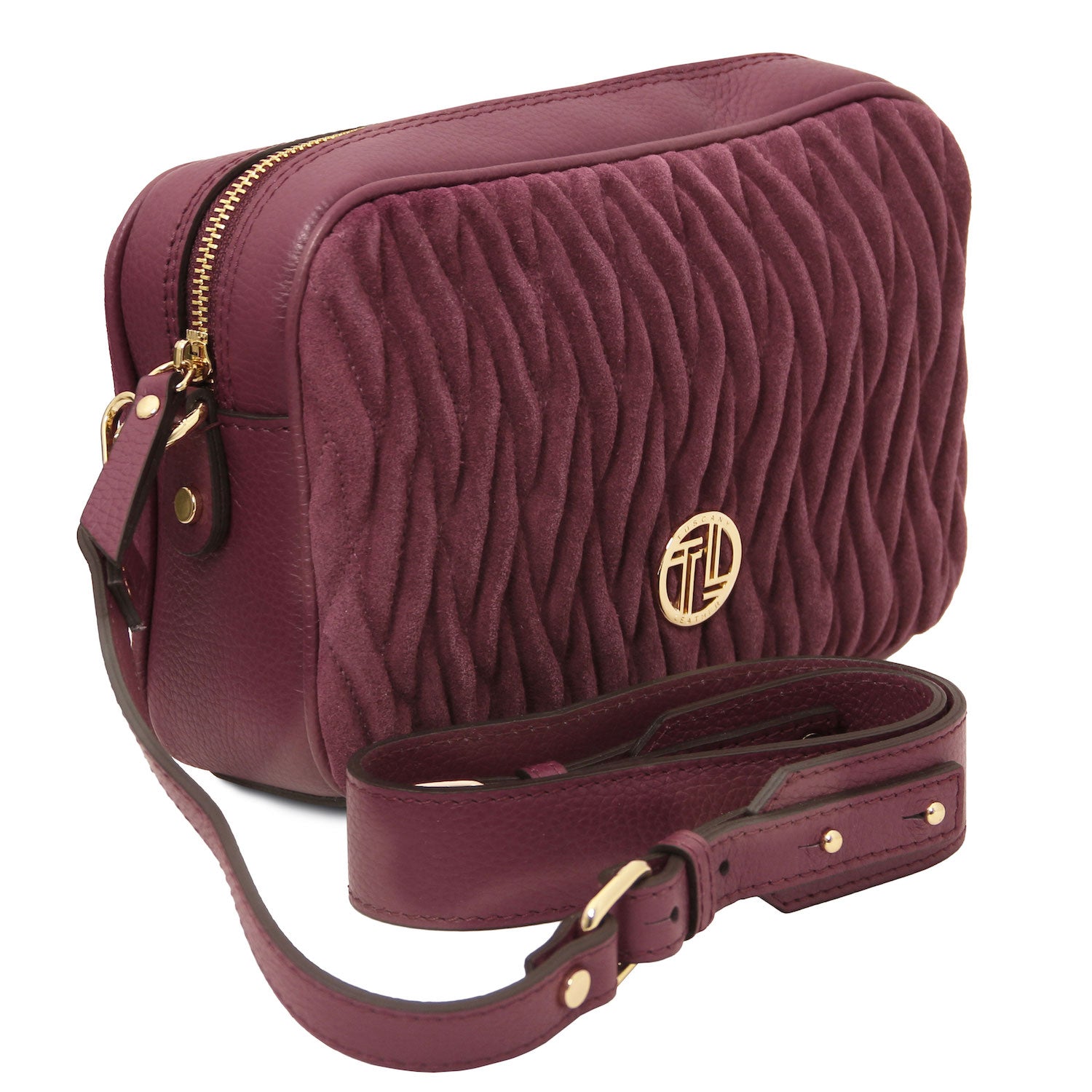 Chantilly - Suede leather shoulder bag | TL142490