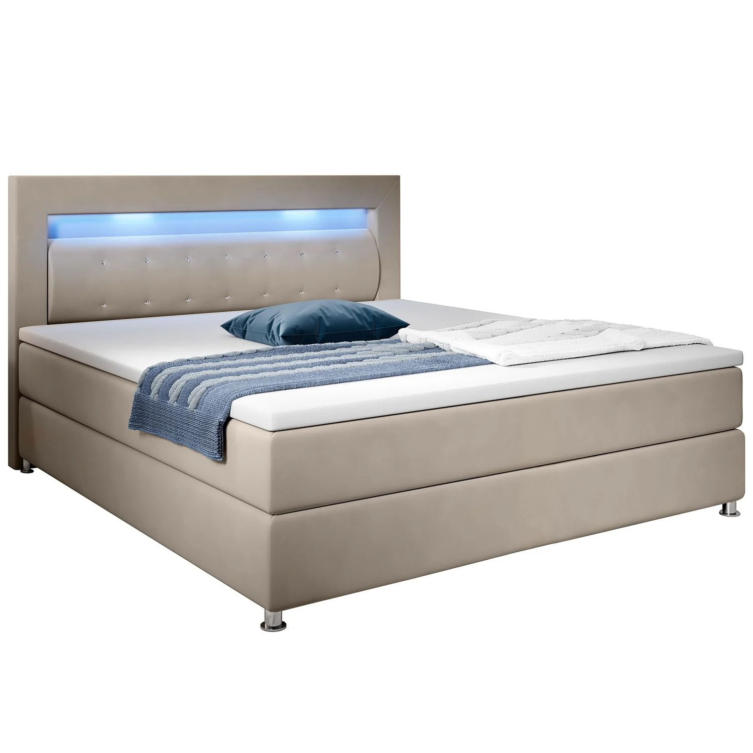 Lit coffre Vancouver 2025 – Tissu