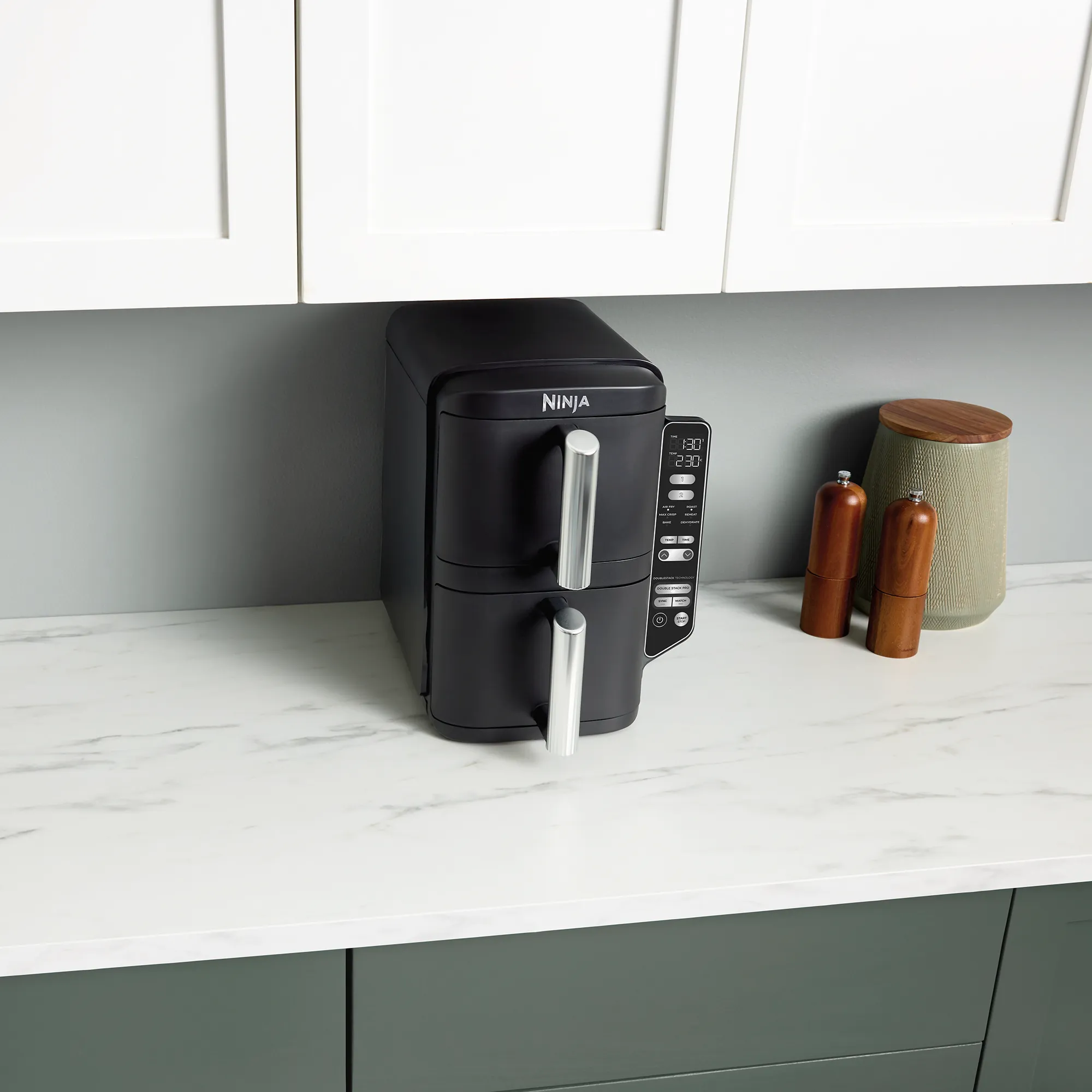 2025 Ninja® DoubleStack™ XXL 7,6 L airfryer med 2 skuffer