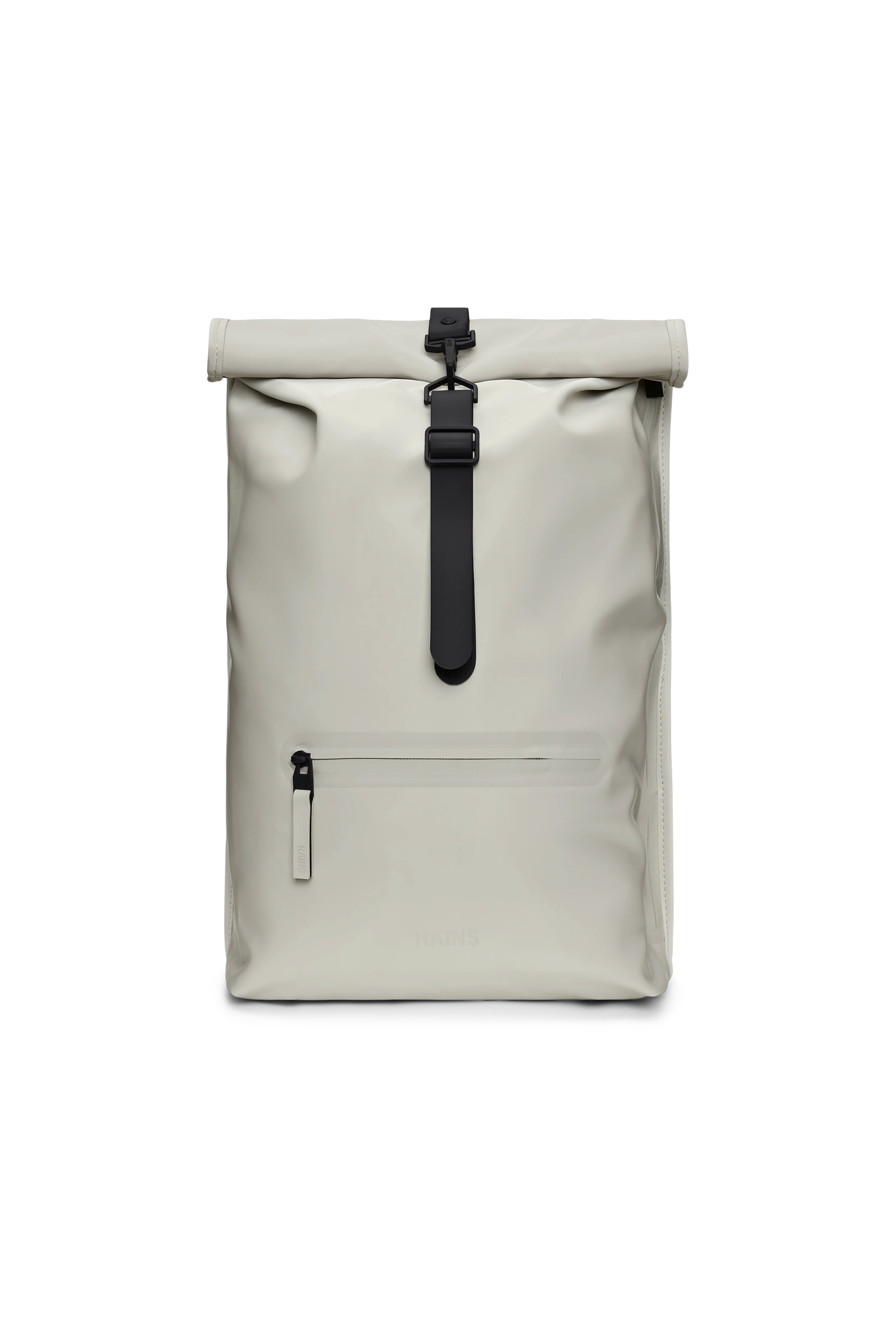 2025 Rolltop-rygsæk – Vandtæt urban rygsæk med roll-top-lukning. Siderum til laptop og sikker brystrem