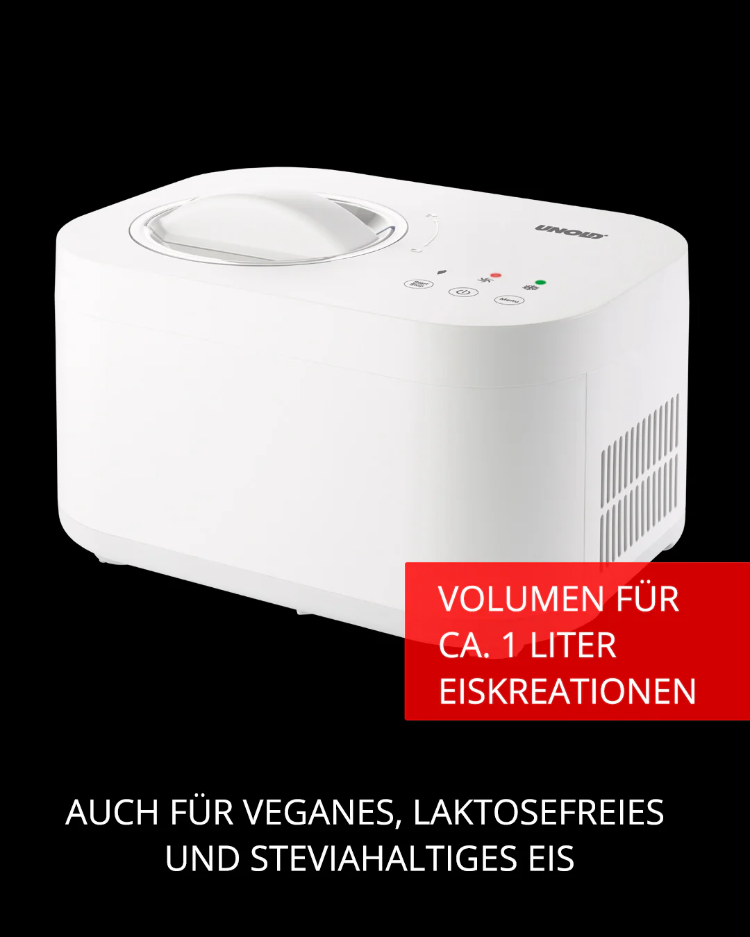 2025 Ismaskine – 1 liters kapacitet. Lav nemt cremet is derhjemme