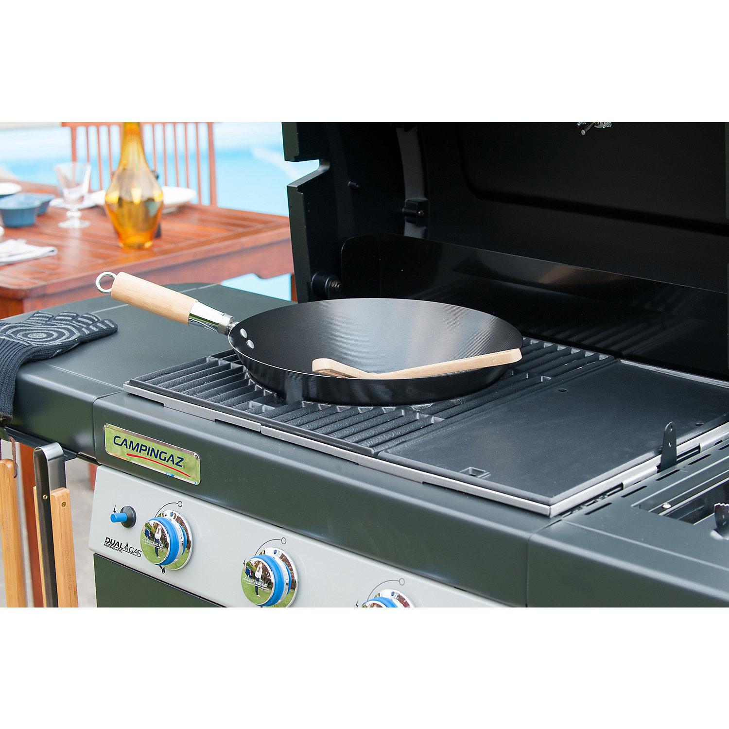 3er Classic LS Plus Gasgrill in Dunkel