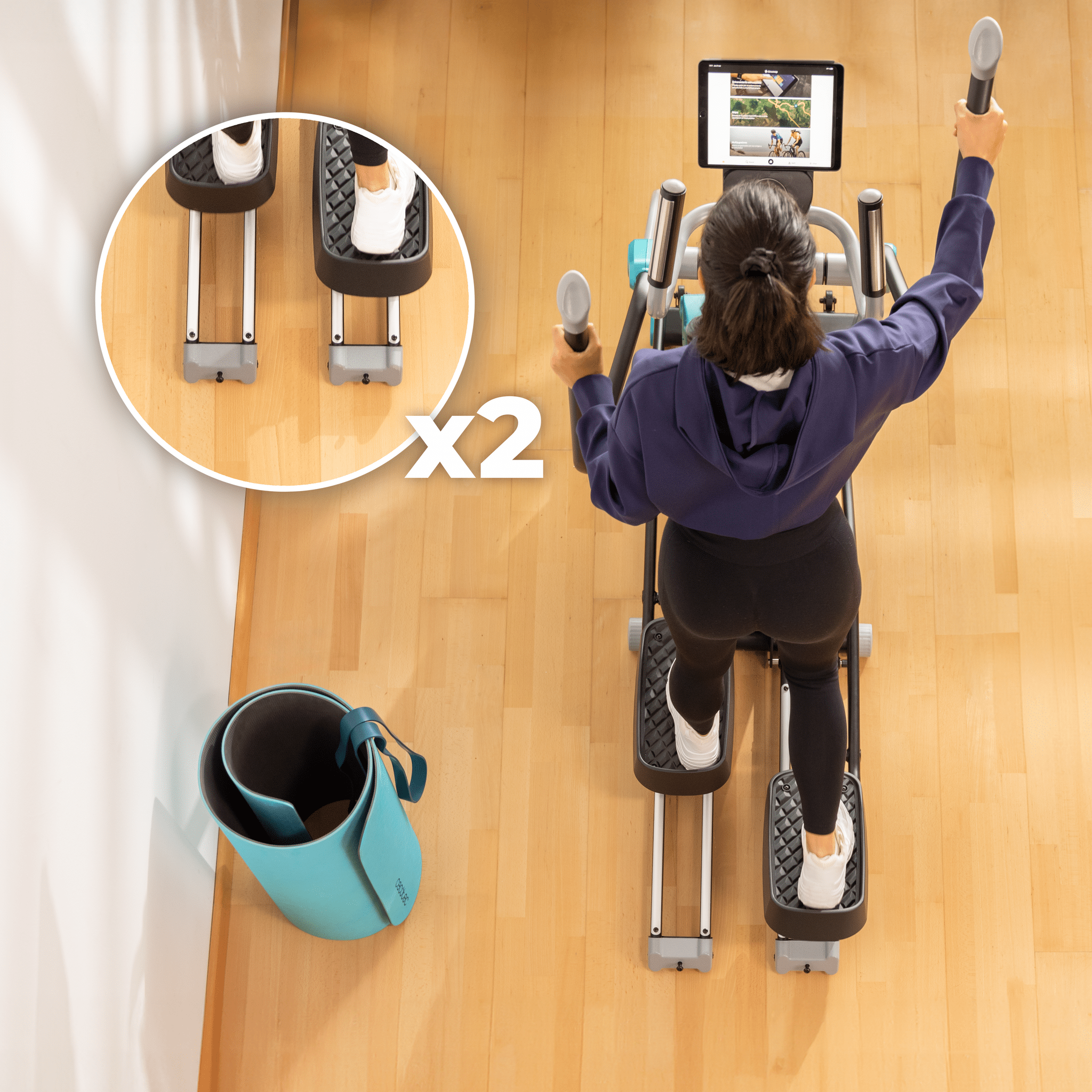 Vélo elliptique Drumfit 10000 Motor Pro