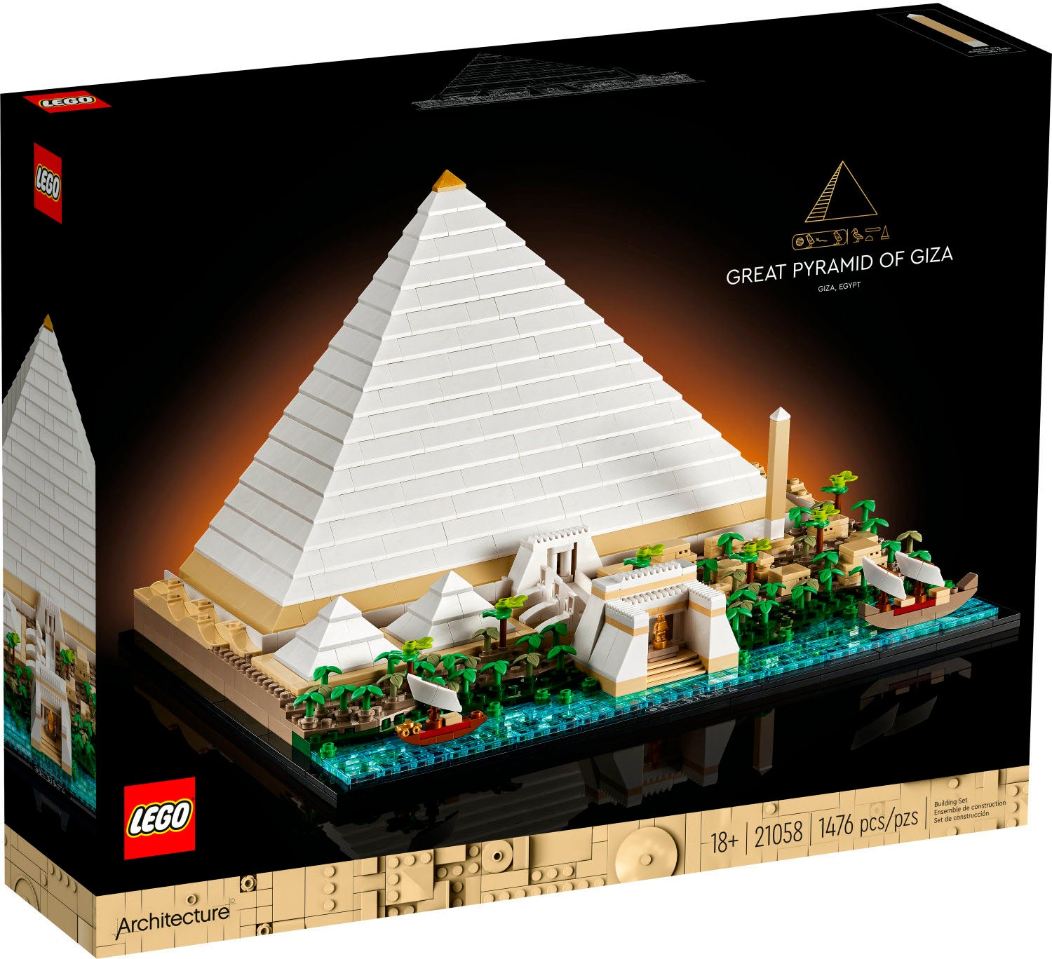LEGO – Architektur der Großen Pyramide von Gizeh 21058