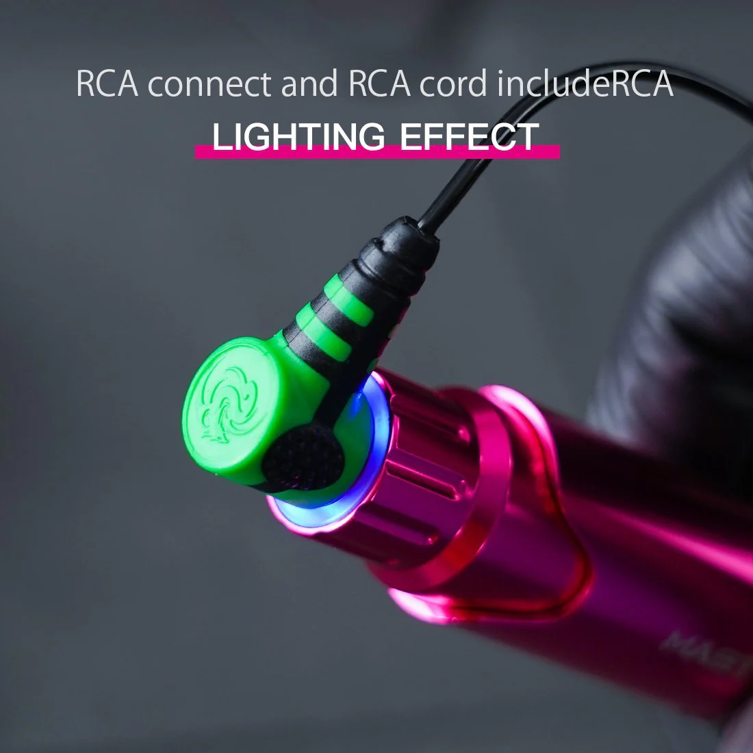 Mast P10 Tattoo-Maschinen-Set mit Halo-Netzteil – SMP