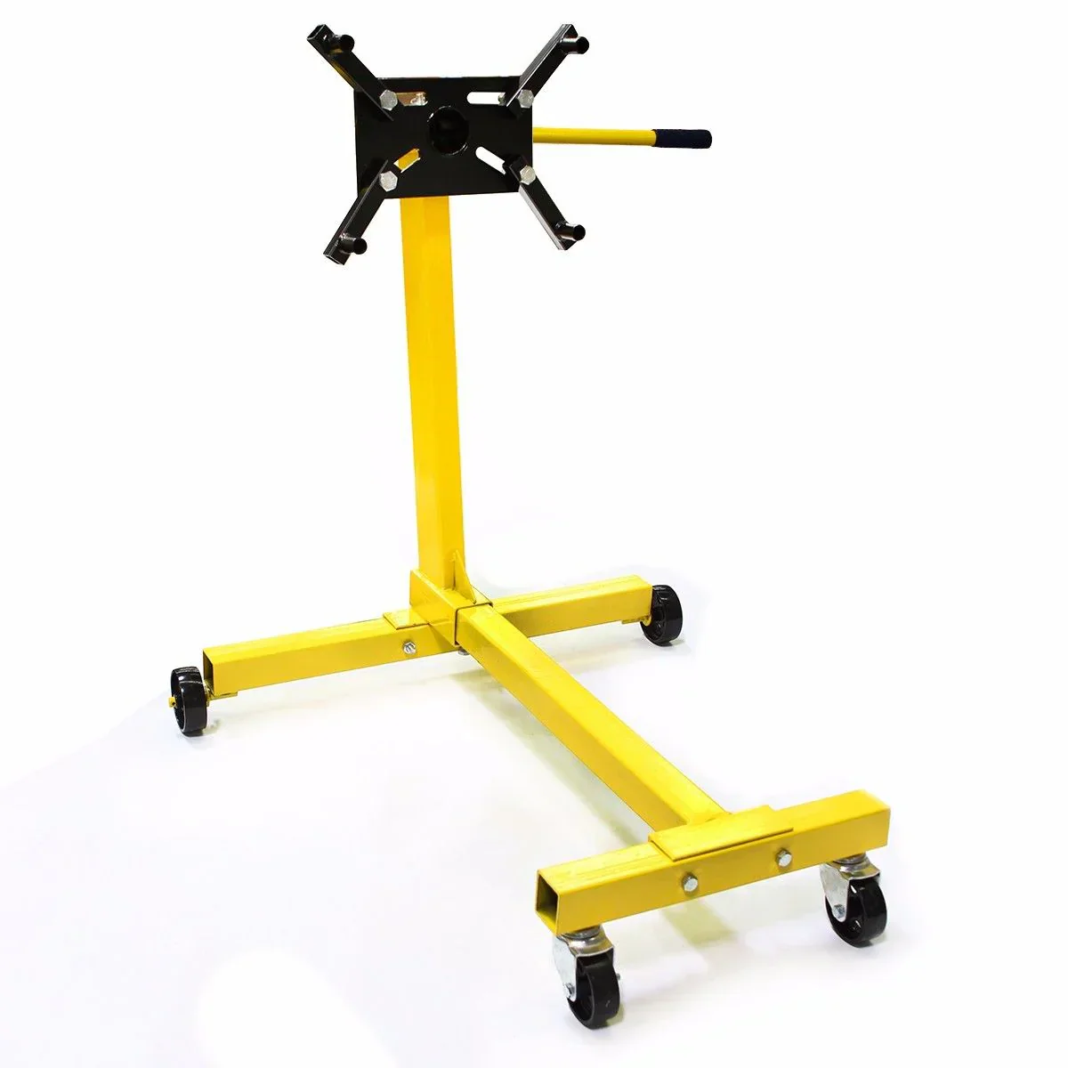 Shop Engine Stand Hoist 1000lb Pro Automotive Lift Rotating 4 Leg
