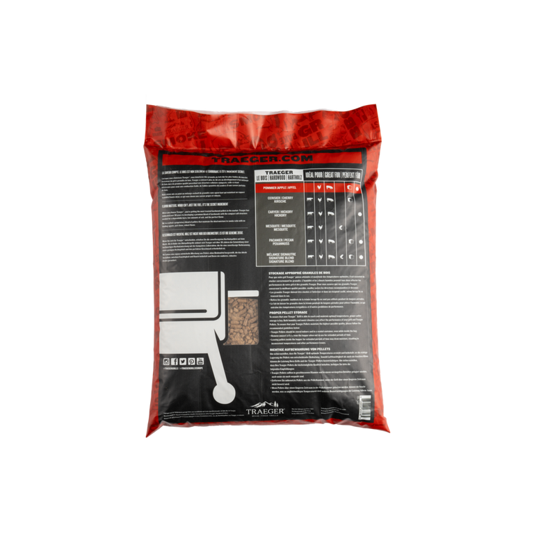 Traeger Apfelholzpellets für den Grill