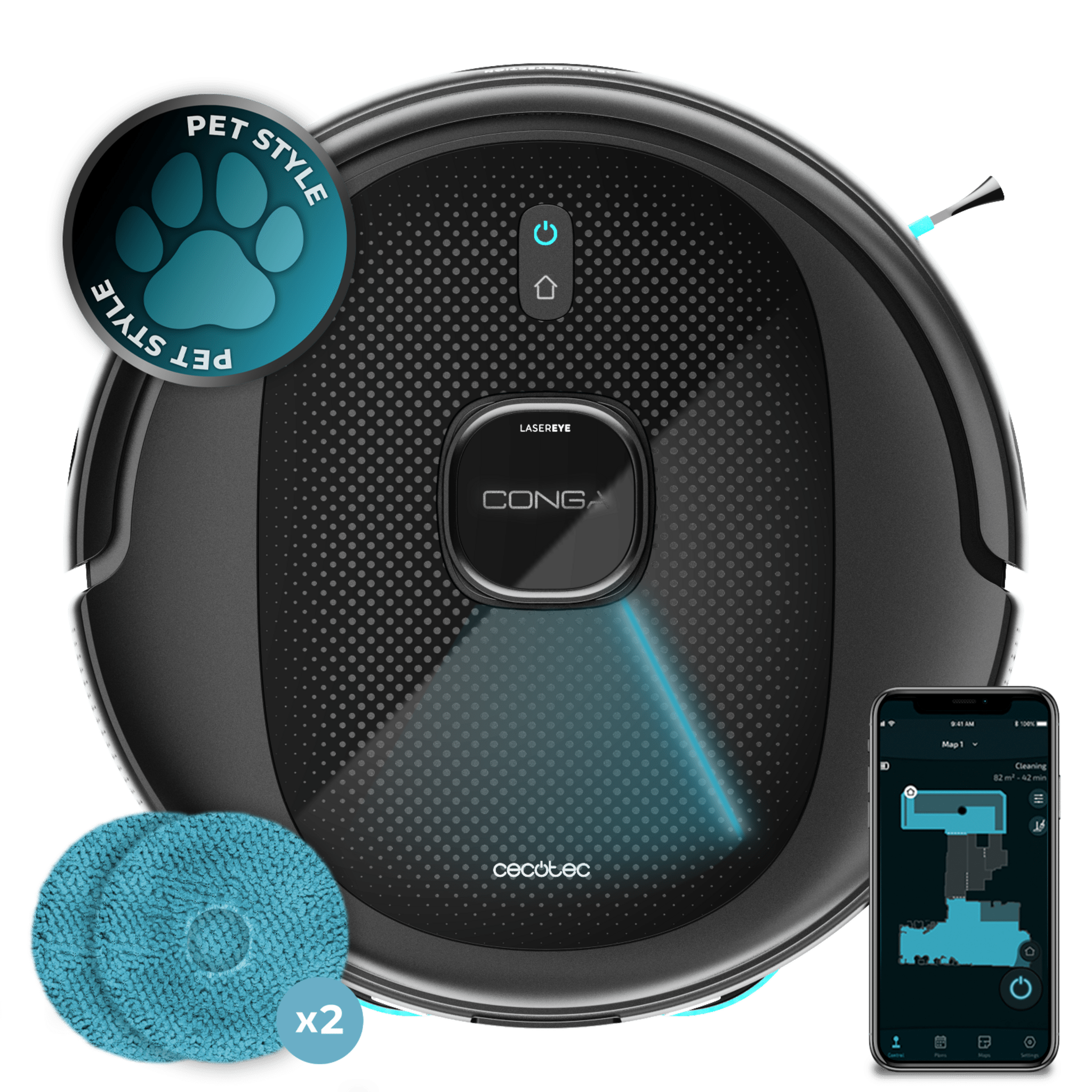 Conga 9590 Spin Revolution Ultra Power