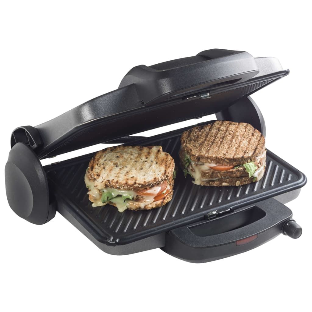 Viva Italia ACG380 1800W Kontaktgrill, Grau, 31x22cm, Bestron