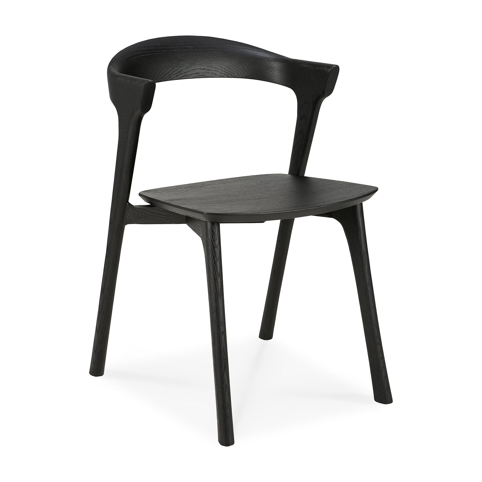 Silla de comedor Bok - Roble negro