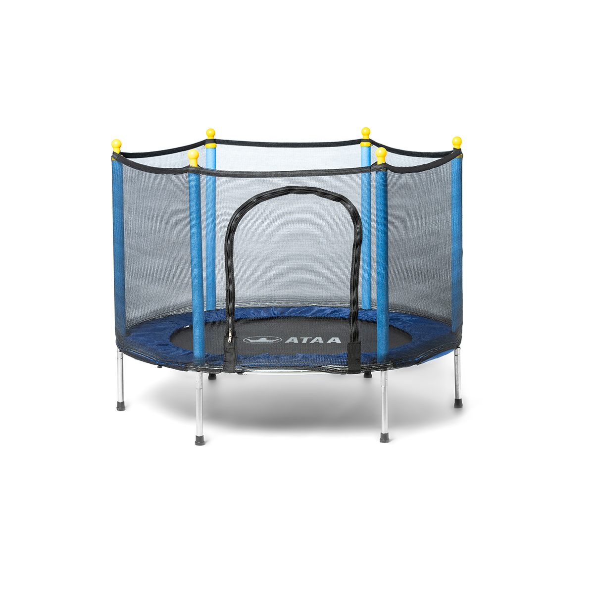 Salty 140 Blaues Kindertrampolin – Outdoor-Spiele und Spielzeug für Kinder