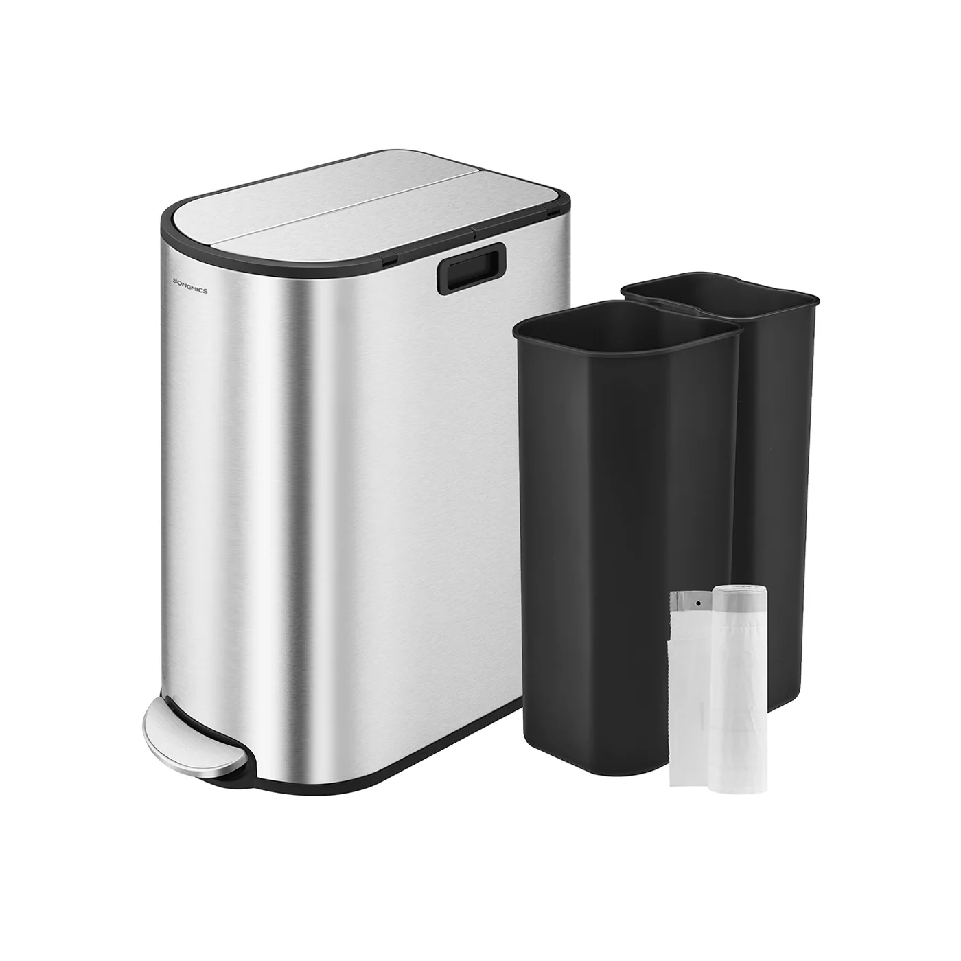 Dobbelt køkkenspand 30L og 20L