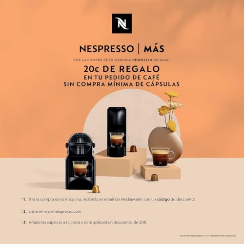 Machine à café à capsules Krups Nespresso Pixie (nouveau design 2025) | Espresso et Lungo | Style industriel | Faible consommation d'énergie | Arrêt automatique | Plateau réglable | Capsules recyclables | Modèle XN306T