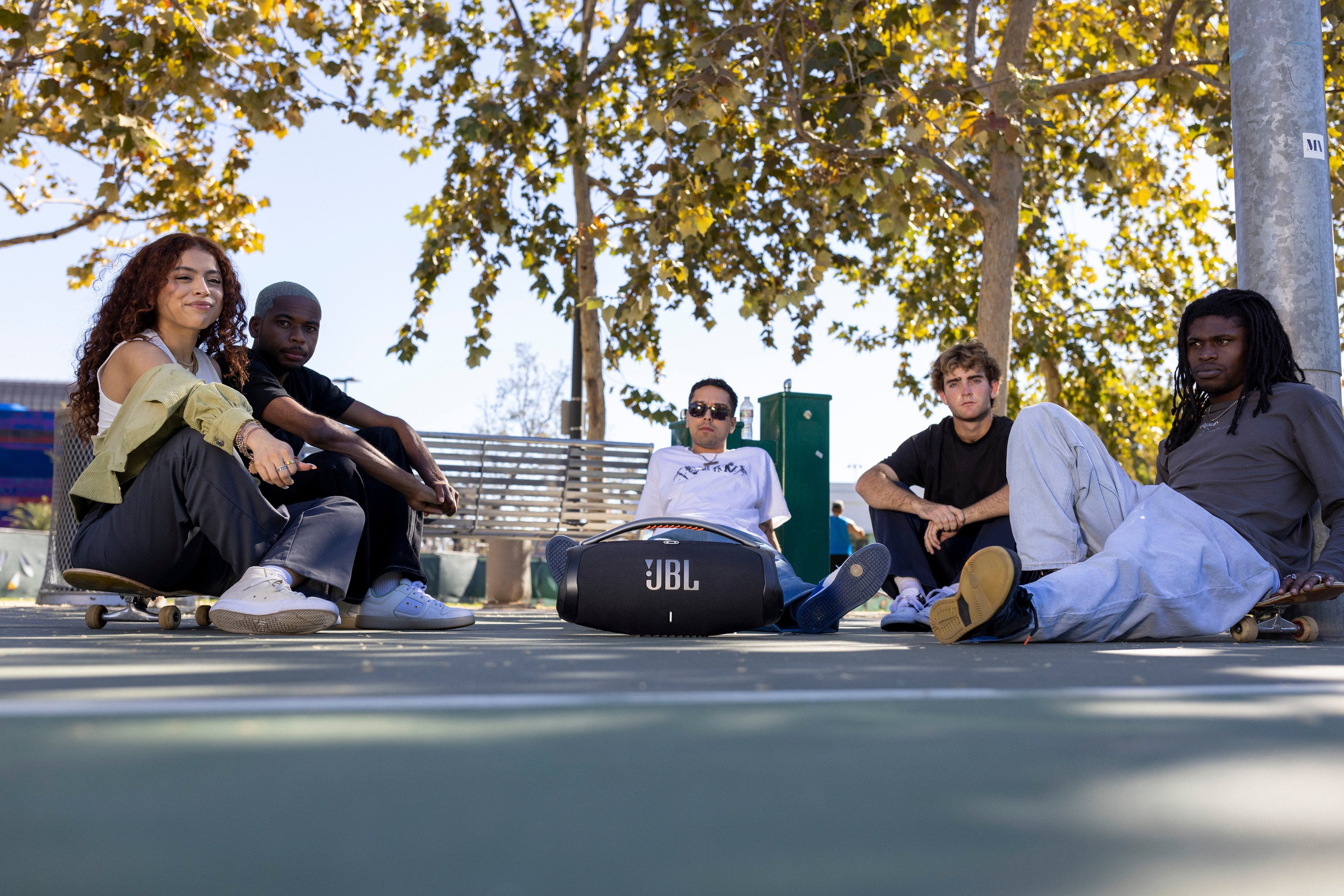 JBL Boombox3 Tragbarer Bluetooth-Lautsprecher – Schwarz