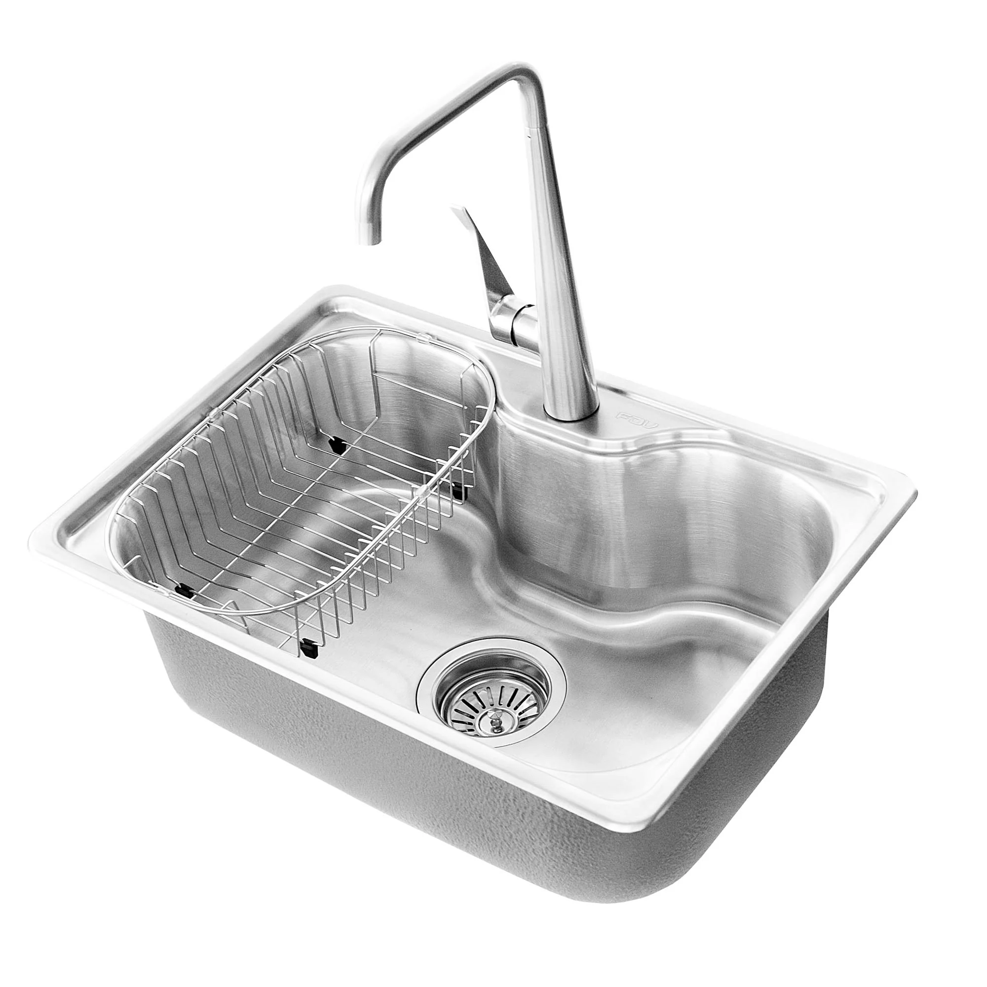 2025 Lille Acqua Rustfri Stål Bordpladeopvaskemaskine FDV