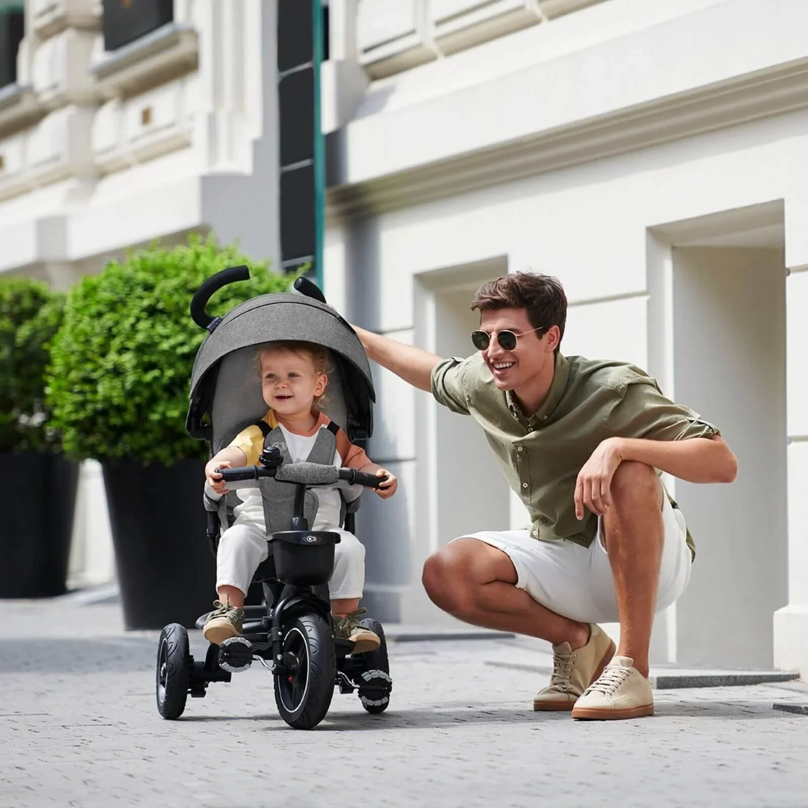 2025 Kinderkraft Spinstep trehjulet cykel