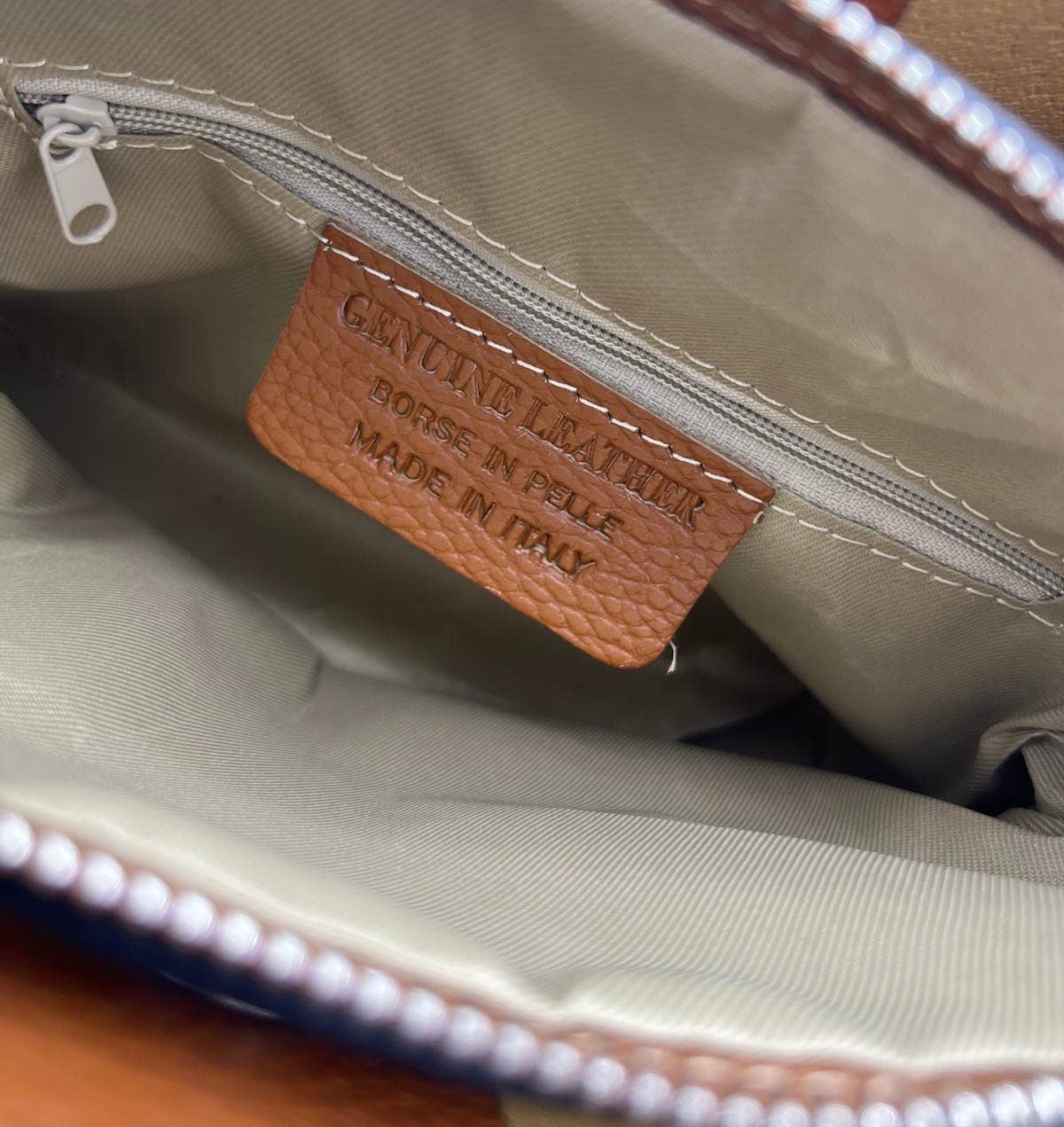 Pienza - Italian Leather Tote Handbag