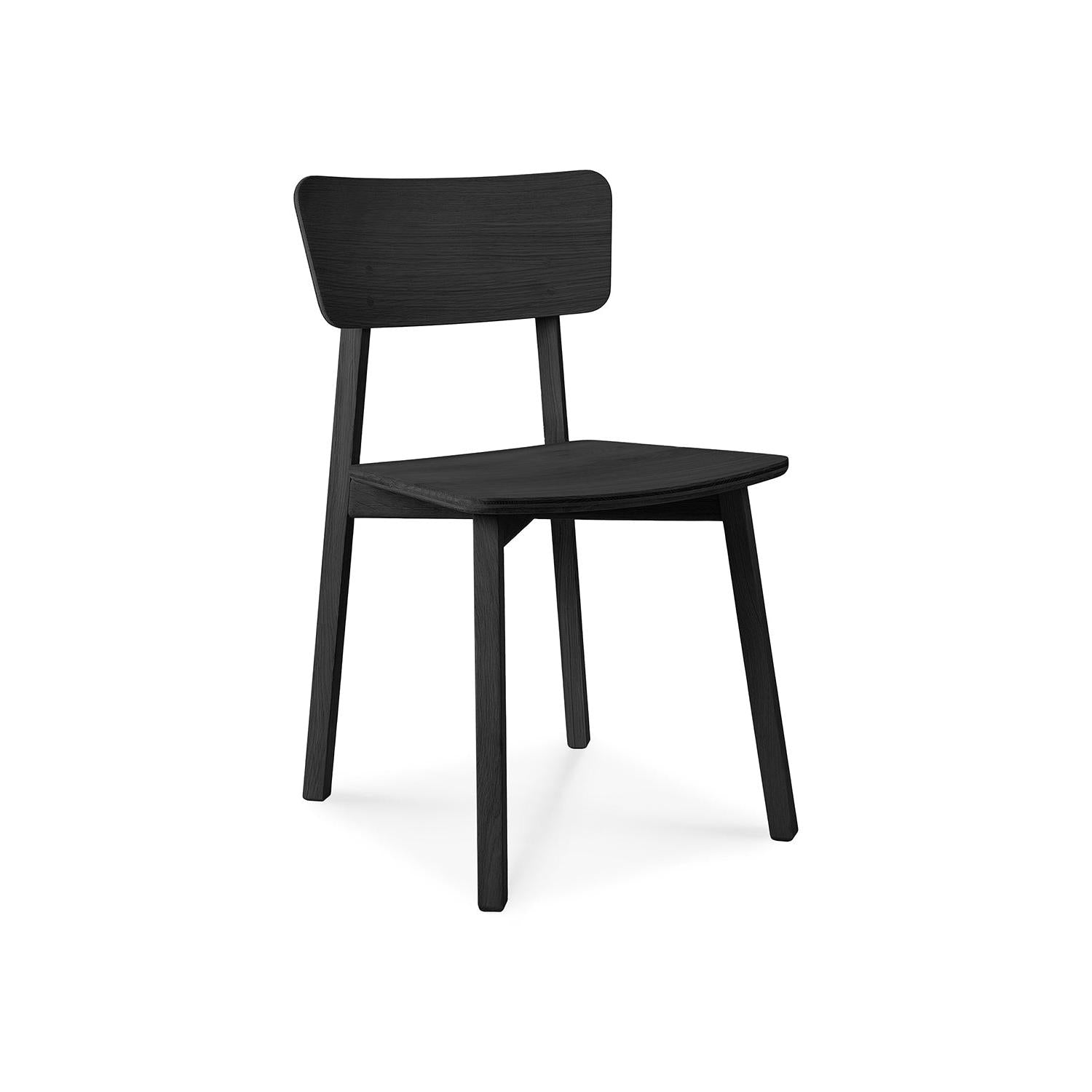 Silla de comedor Casale - Negra