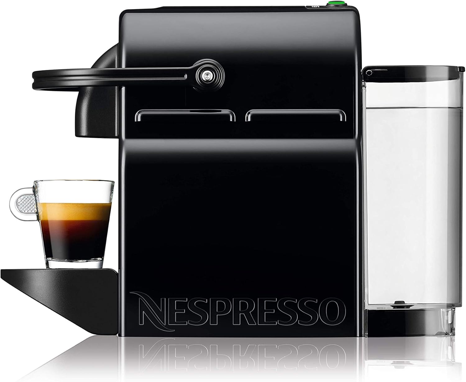 Nespresso De'Longhi Inissia EN80.B Kaffeemaschine für Nespresso-Kapseln, 19 bar, automatische Abschaltung, schwarz