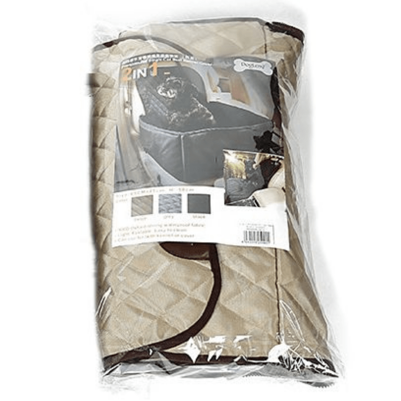 Forhøjet sæde til små hunde, sikkert og rummeligt