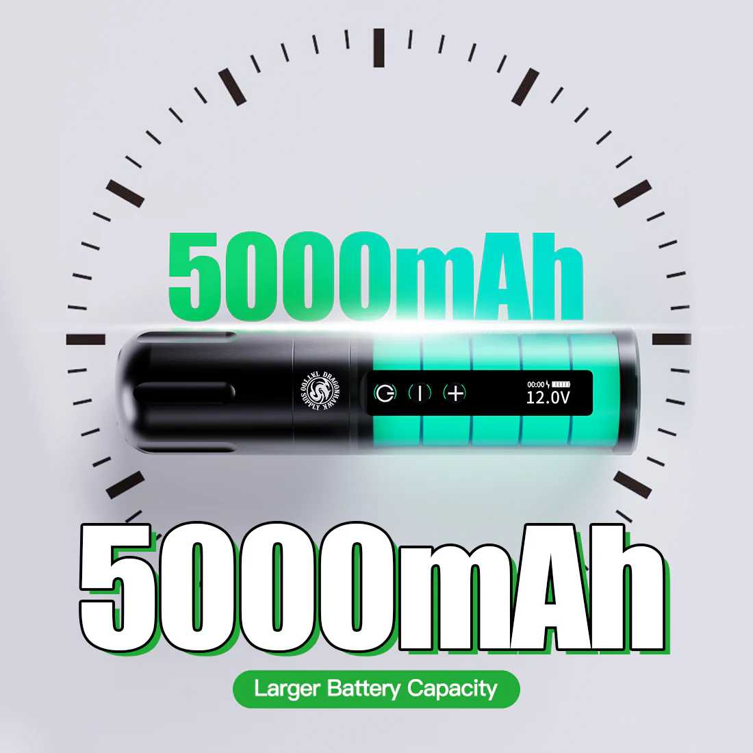 Dragonhawk X10 Anfänger-Kit Kabelloser Tattoo-Stift mit 3,5 mm Strichstärke