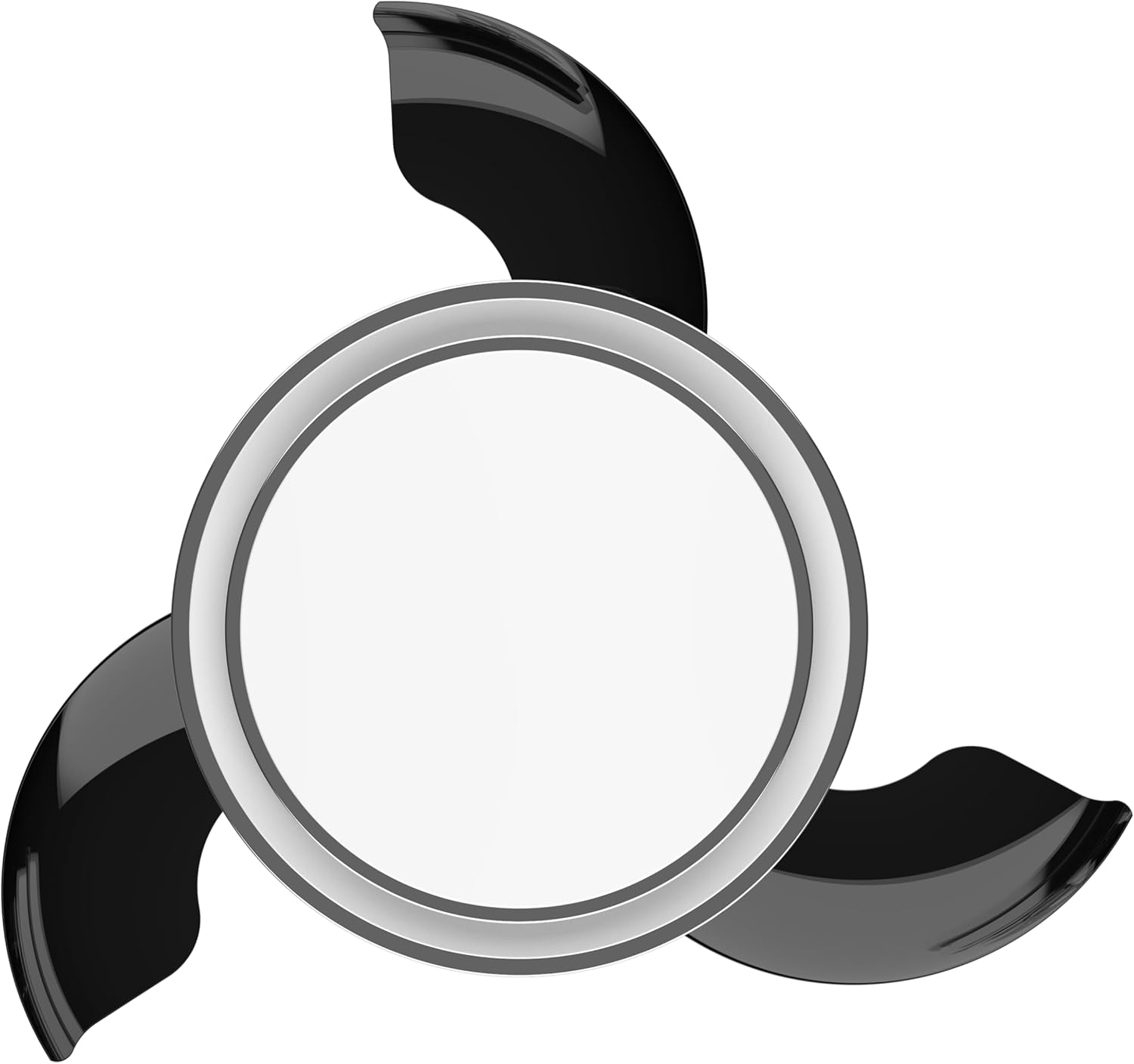 Ventilateur de plafond Cecotec à pales rétractables et lampe invisible EnergySilence Aero 4280 en acier, 40 W, diamètre 42 pouces (106 cm), minuterie, 3 tons lumineux, fonction été-hiver