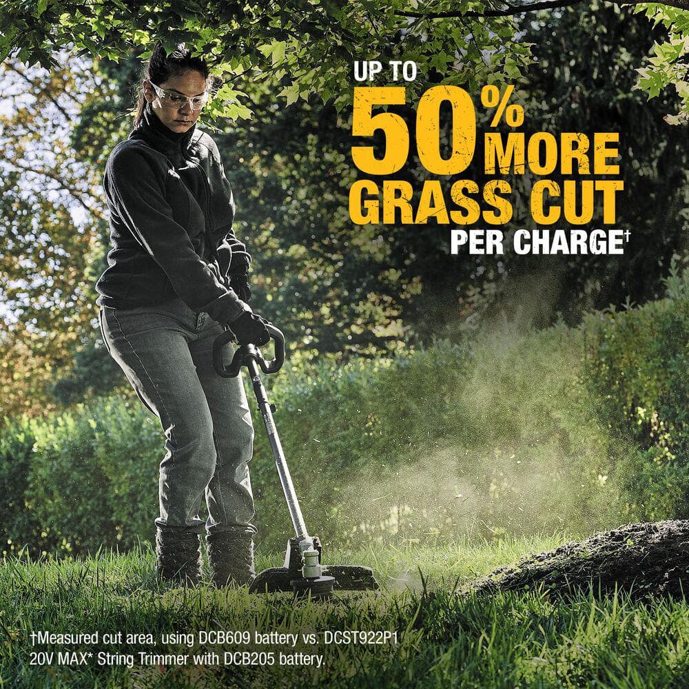 Ensemble coupe-bordures et souffleur de feuilles sans fil 2025 60V MAX 17 po avec (1) batterie 9 Ah et chargeur DCKO266X1