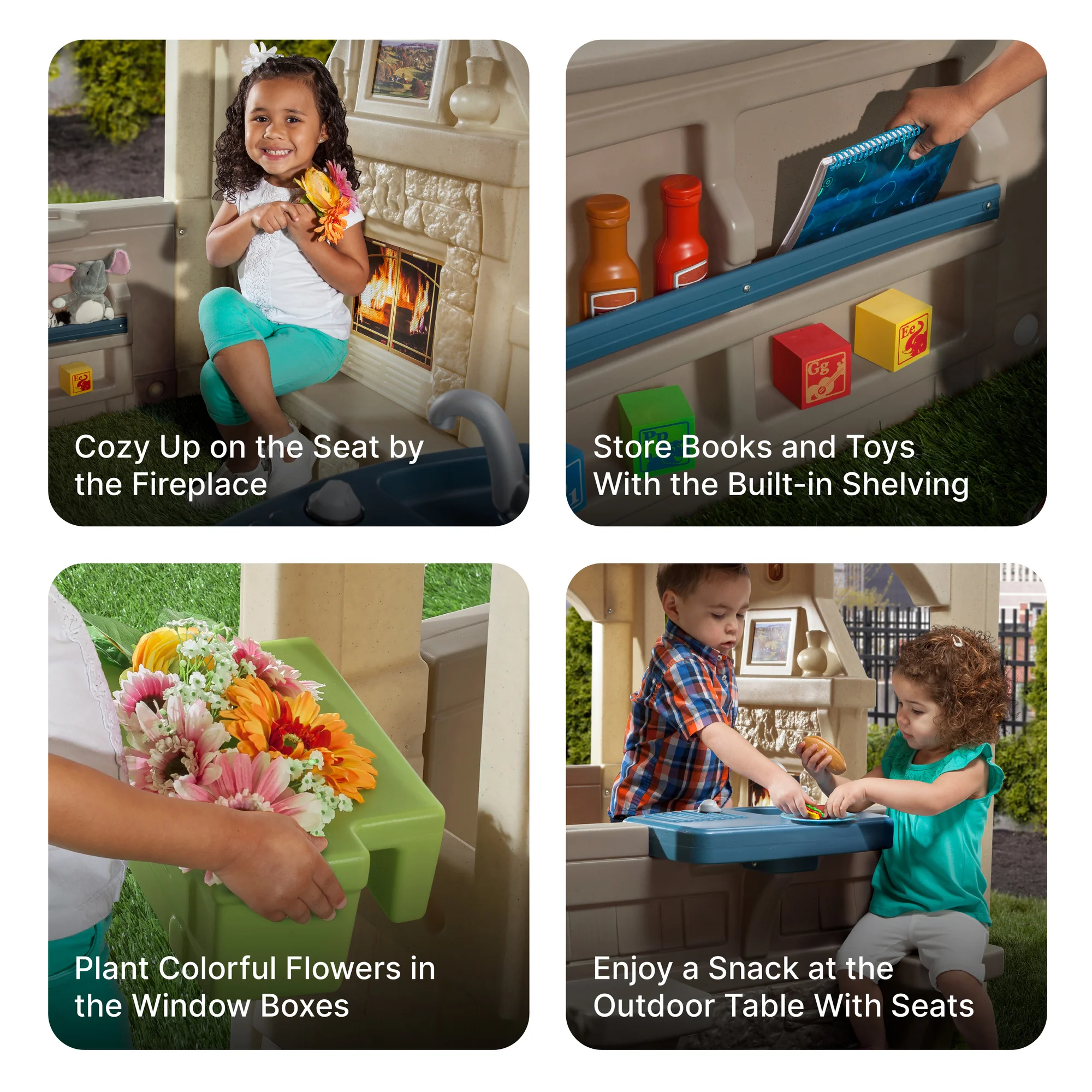 Charming Little House™ – Gemütliches und offenes Spielhaus für Kinder