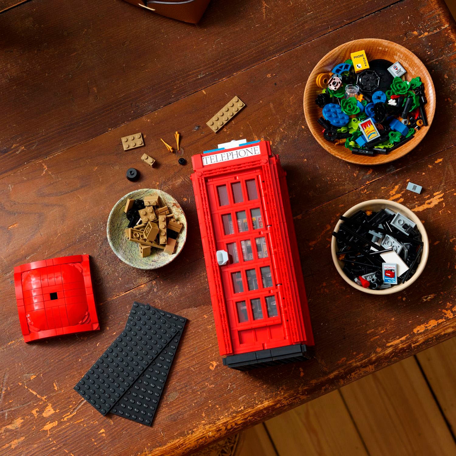 LEGO Ideas Londons røde telefonboks 21347