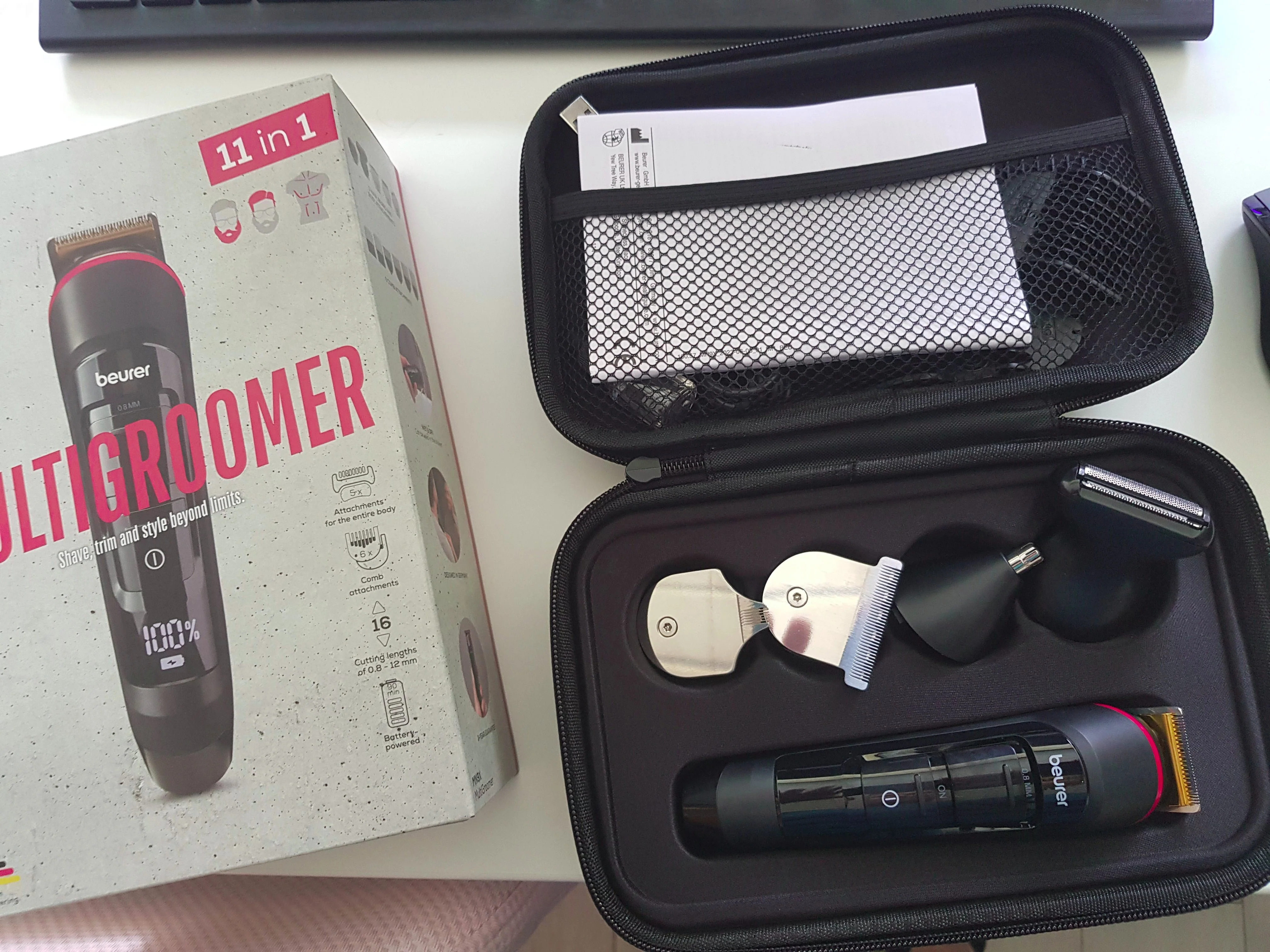 2025 Beurer MenCare MN9X Cutdown multigroomer / kropstrimmer