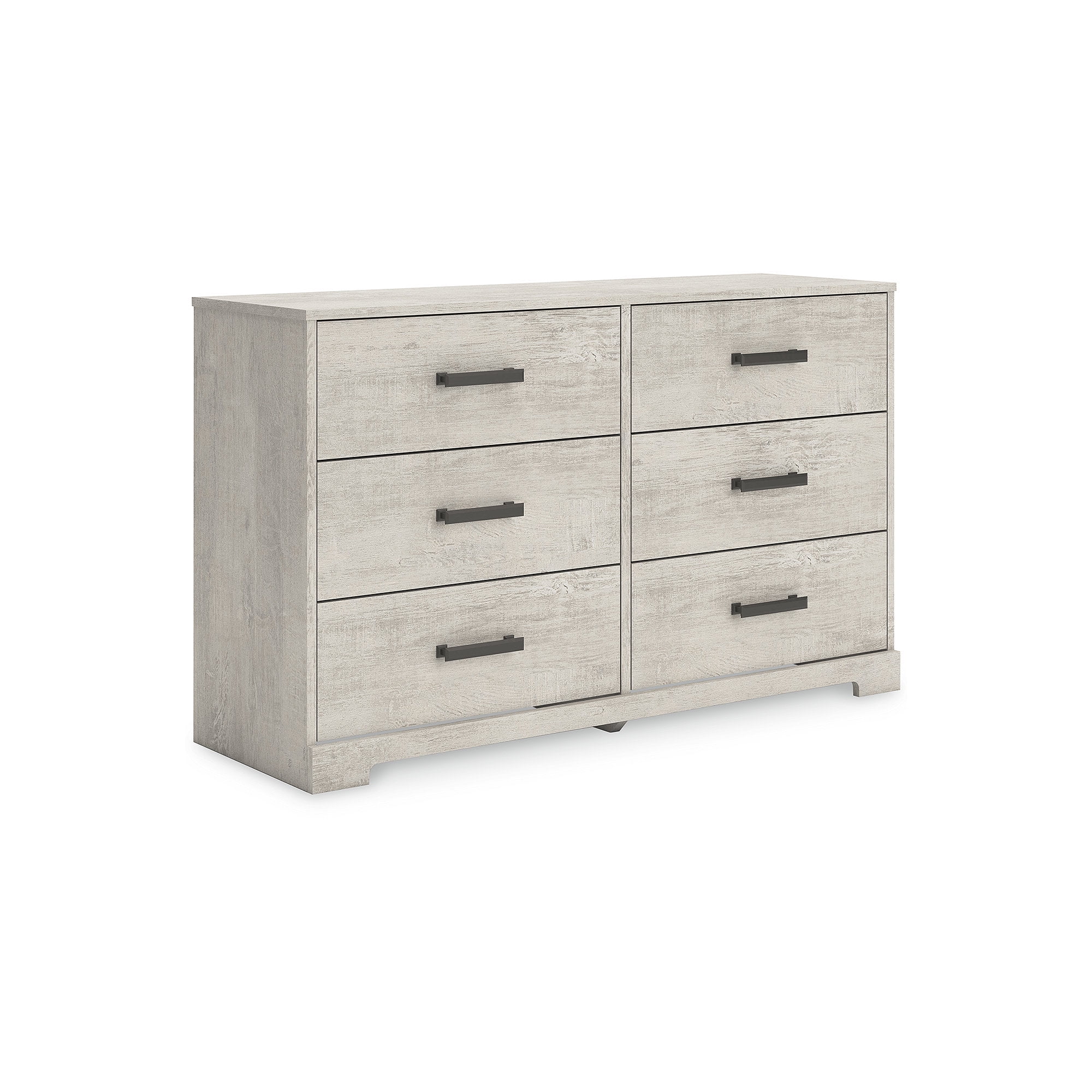 Shawburn kommode med 6 skuffer, moderne landhusstil fra Signature Design by Ashley. Off-white finish.