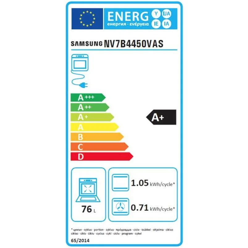 Samsung NV7B4450VAS Pyrolyse-Backofen