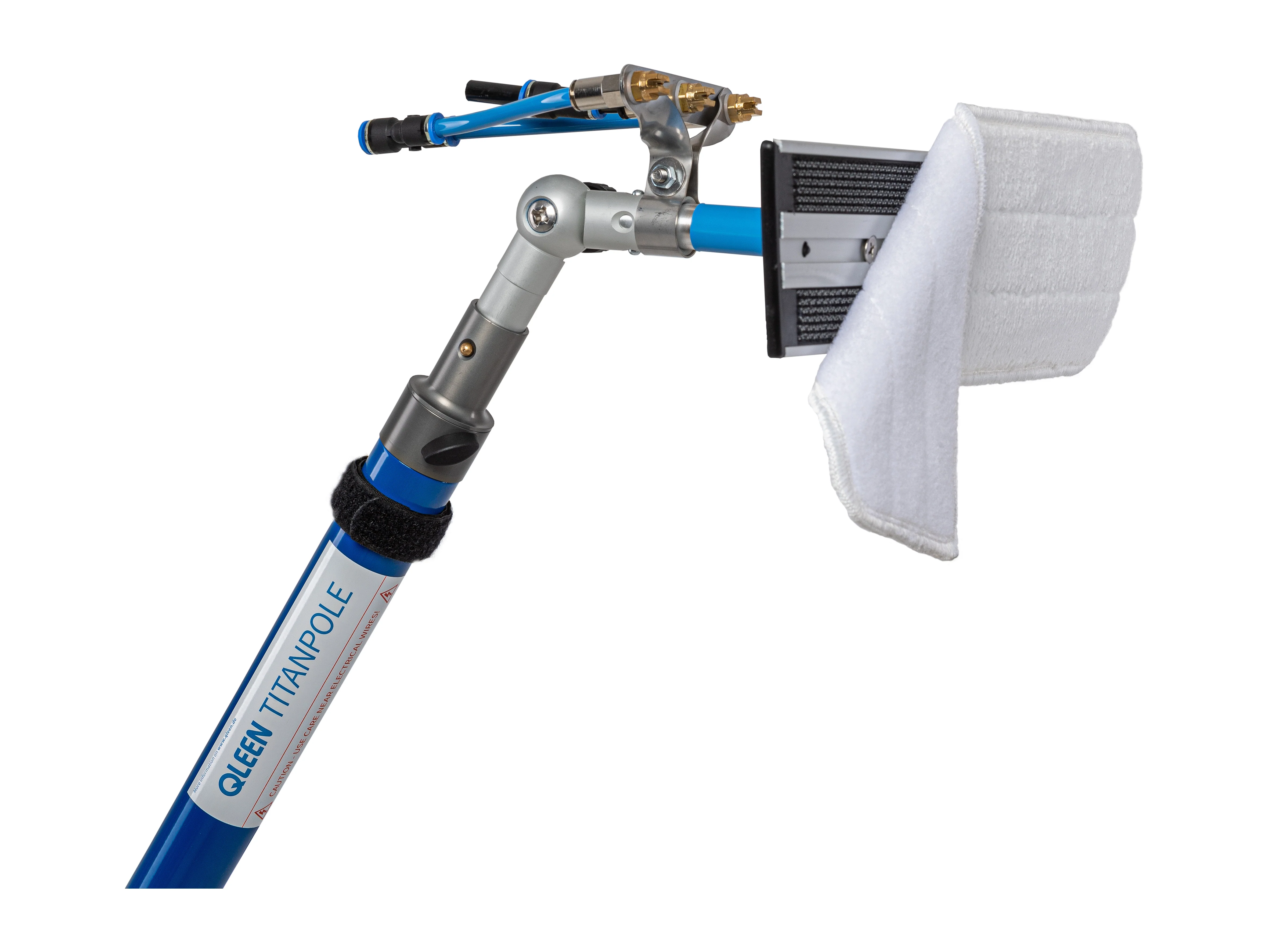 2025 QLEEN Pad Stand med 3 Power Dyser og Justerbart Aluminium Led