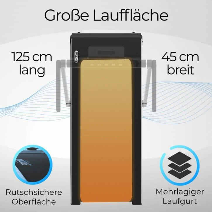 2025 MAXXUS M8 løbebånd – Kompakt og kraftfuld (5,0 HK) med 4-zoners dæmpning