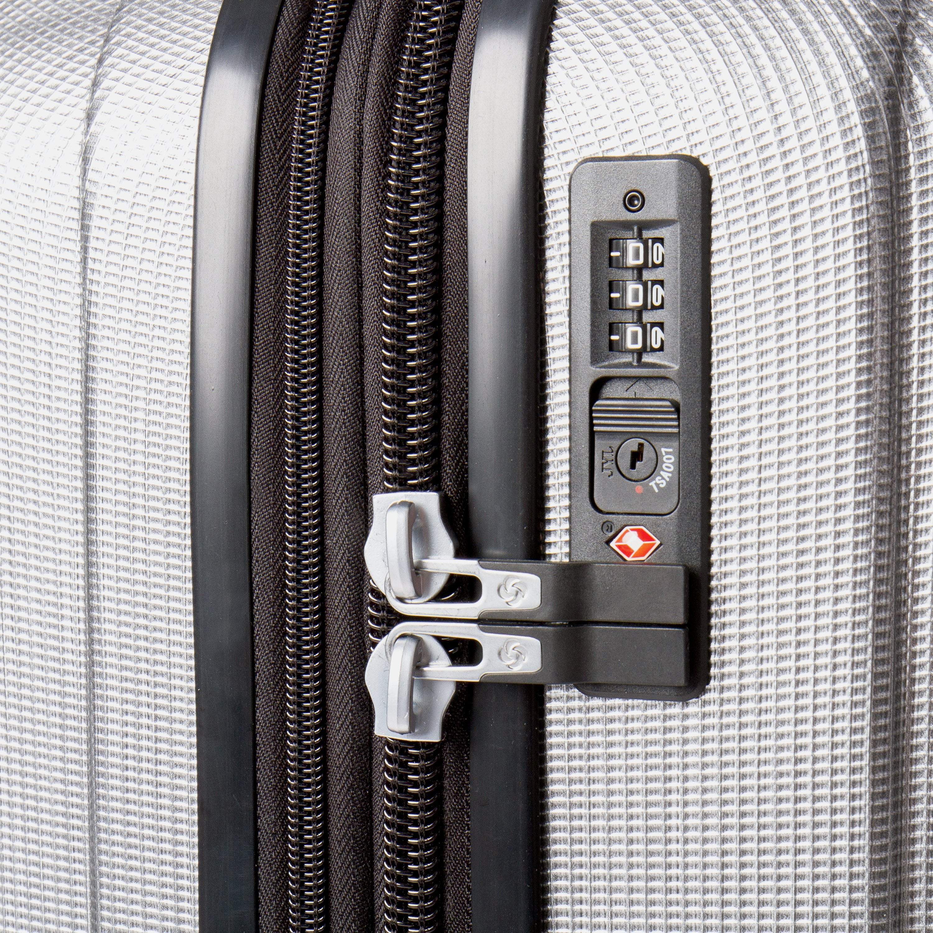 2025 Samsonite Omni 3.0 - 2-delt udvideligt hjulbagagesæt (håndbagage og mellemstor bagage)