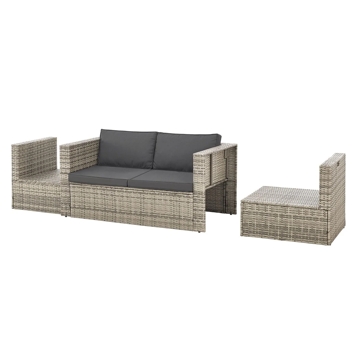 Ensemble de jardin Salou en polyrotin 2025