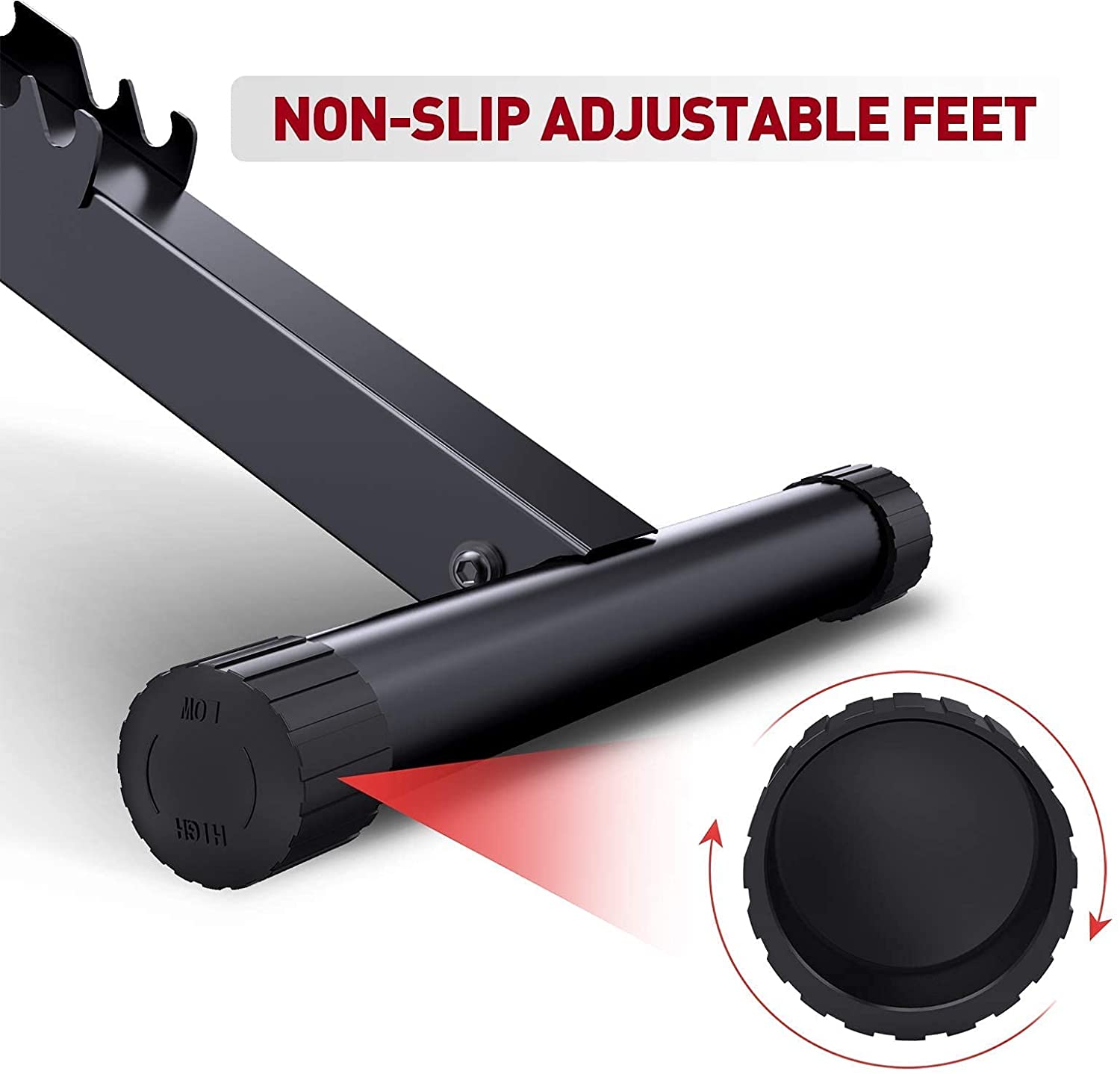 2025 PASYOU Verstellbare Hantelbank für Ganzkörpertraining. Vielseitig einsetzbar.