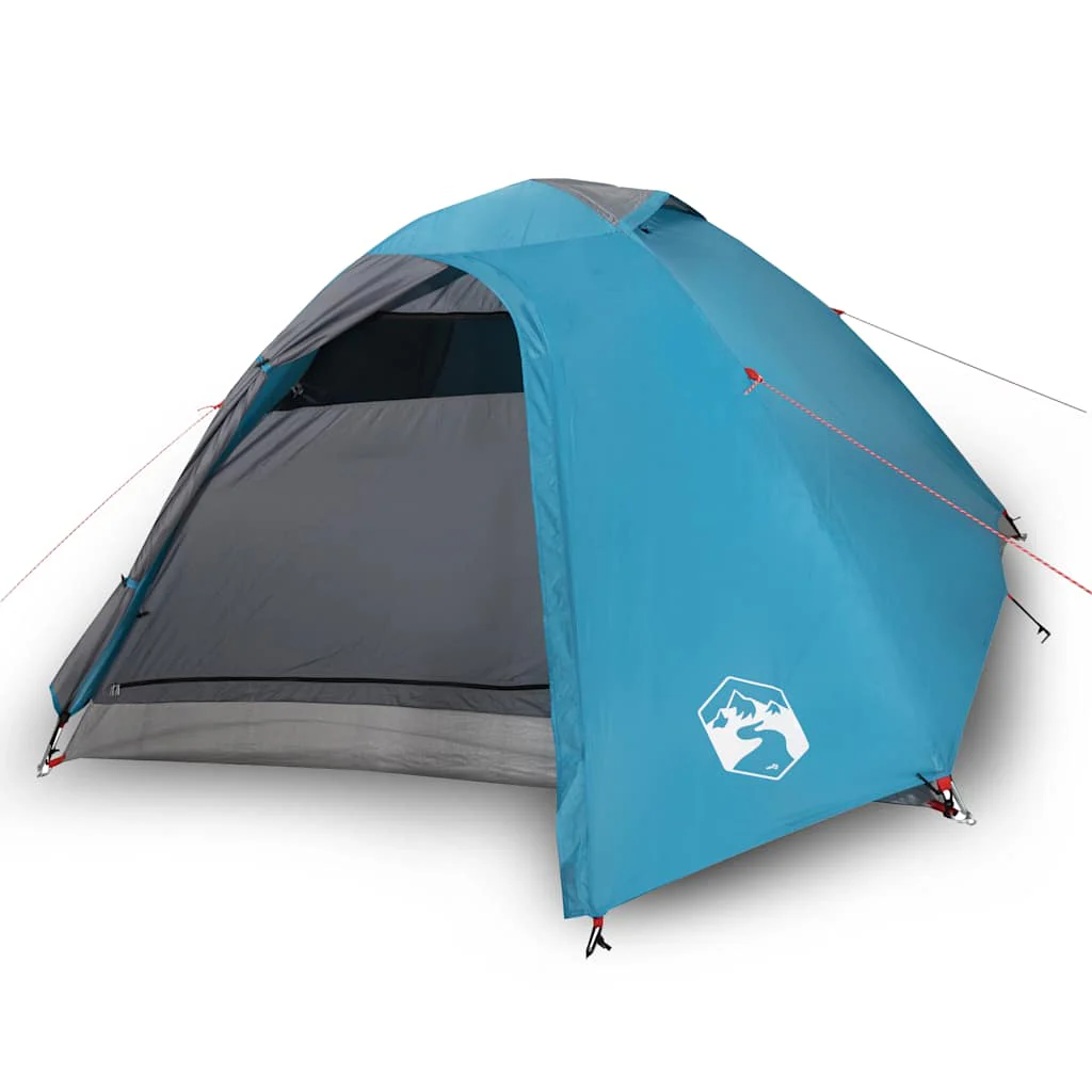 Tente igloo bleue imperméable 2025 pour 4 personnes V8049